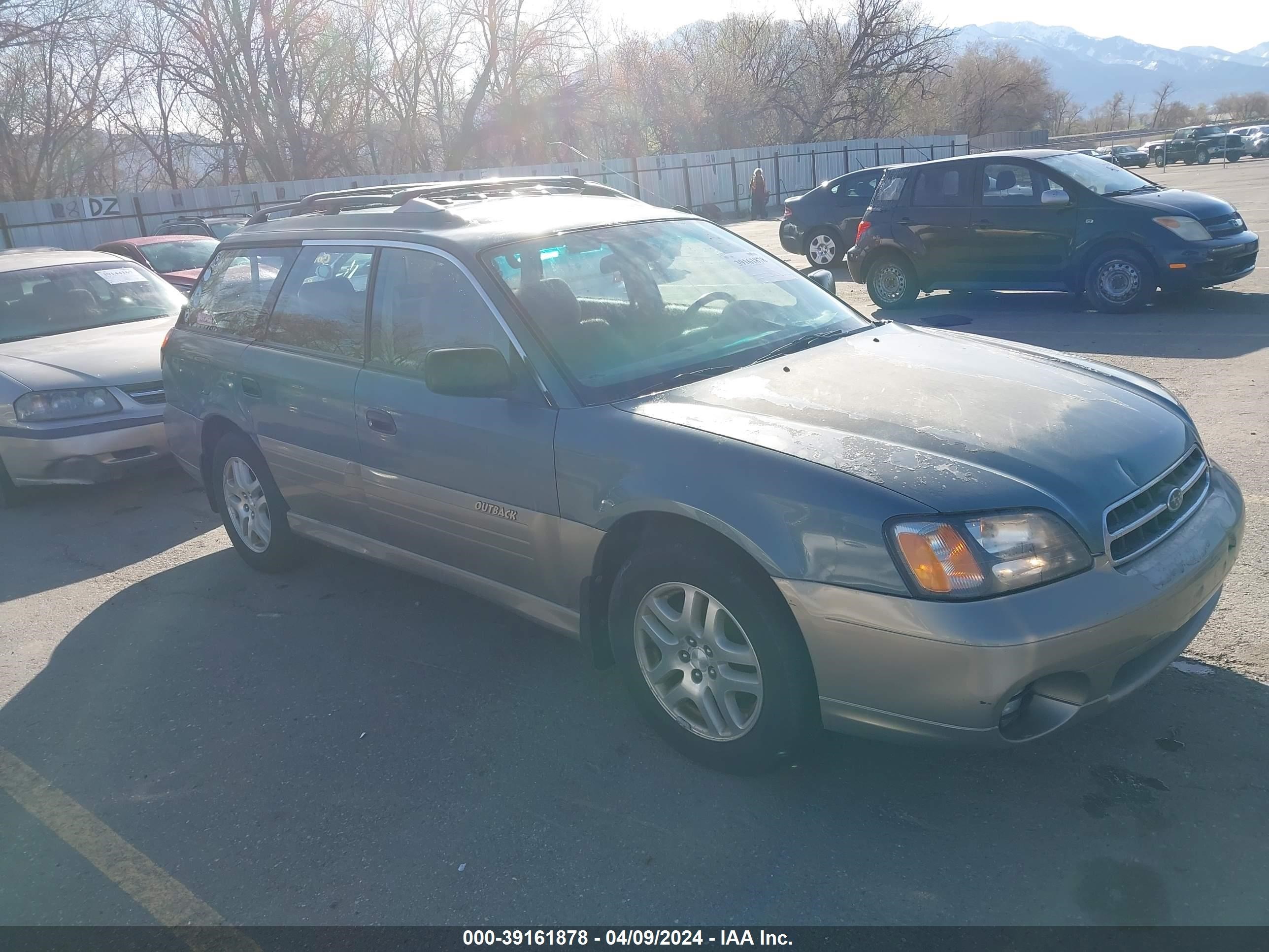 subaru outback 2000 4s3bh665xy7628545