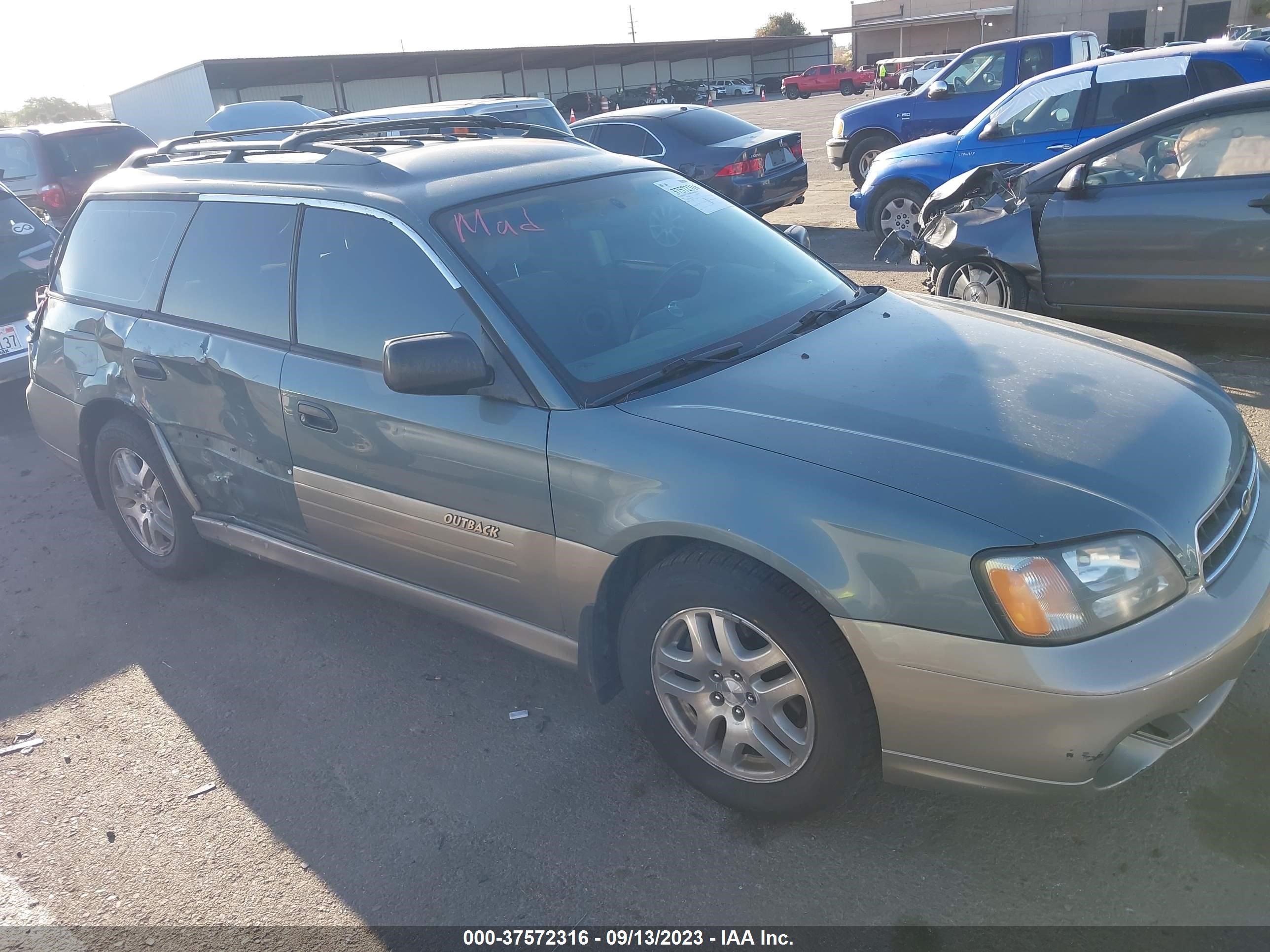 subaru legacy 2002 4s3bh675427637585