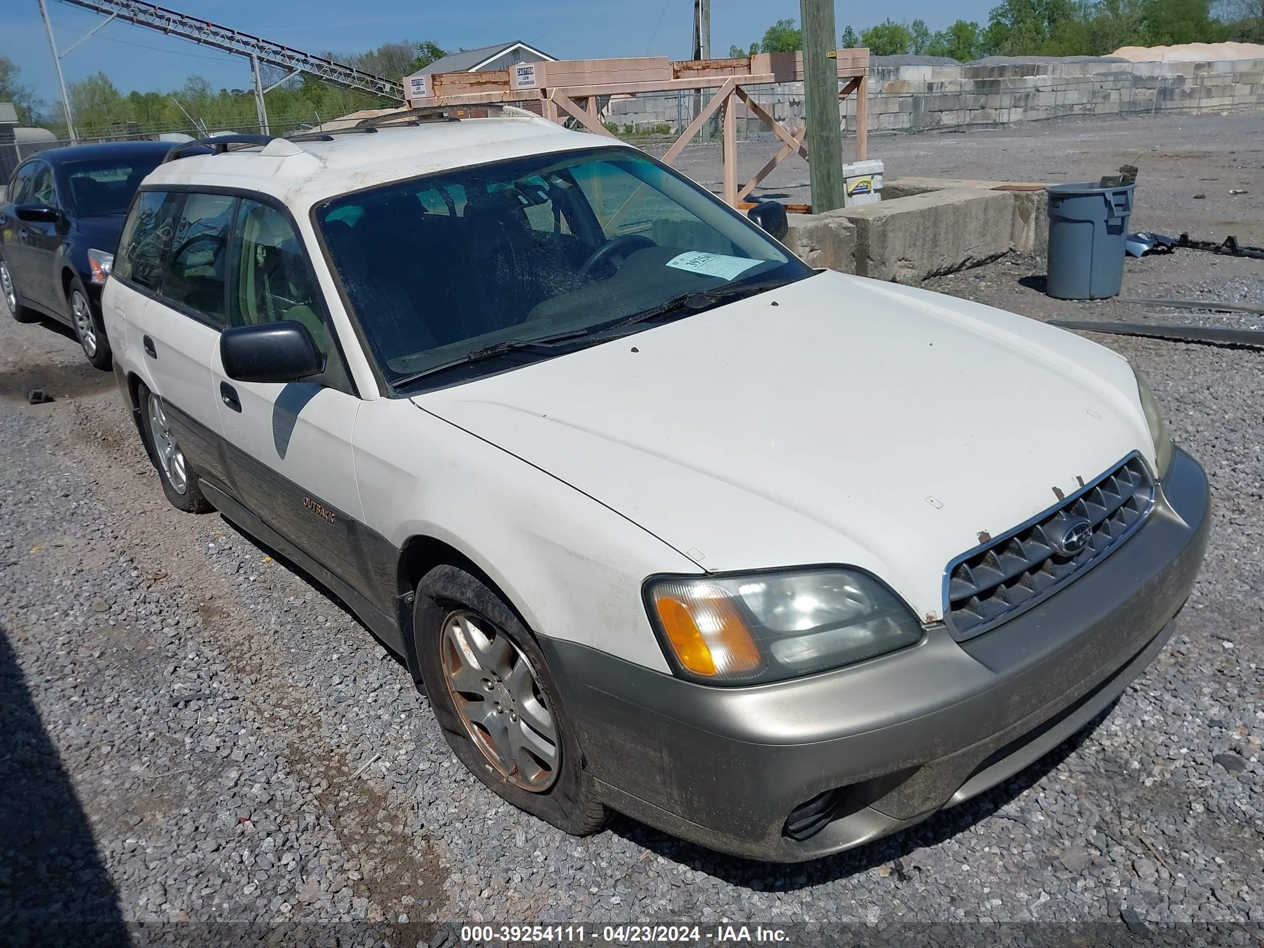 subaru outback 2003 4s3bh675837638546