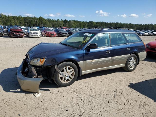 subaru legacy out 2003 4s3bh675x37631646