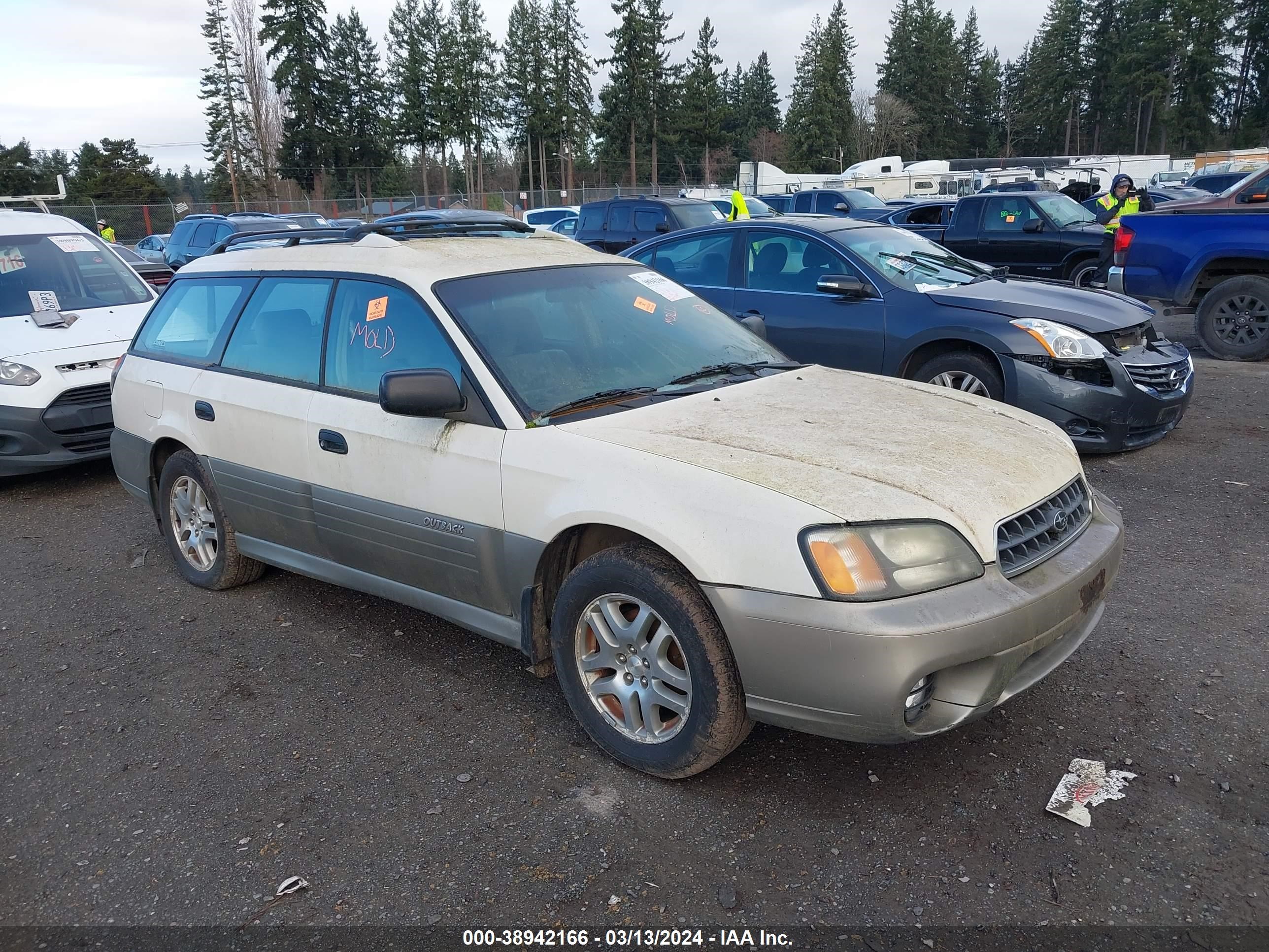 subaru outback 2004 4s3bh675x47644995