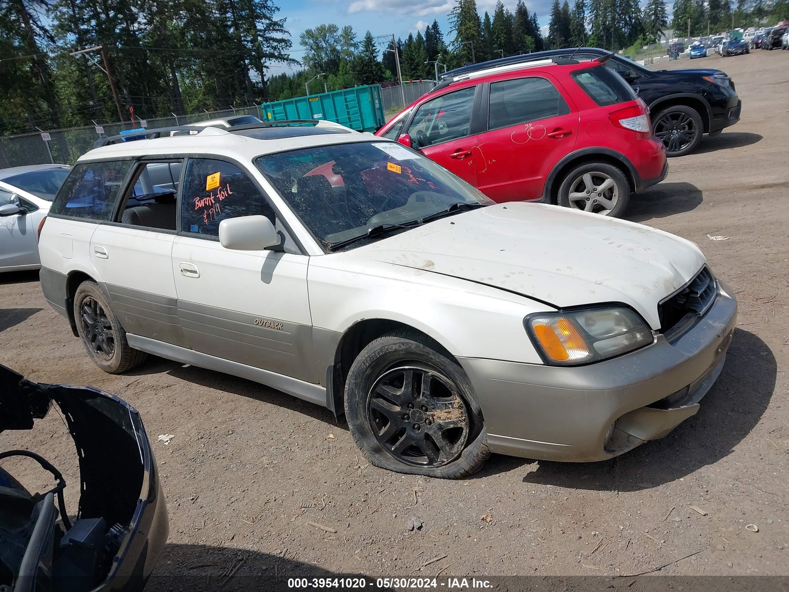 subaru outback 2003 4s3bh686236603305