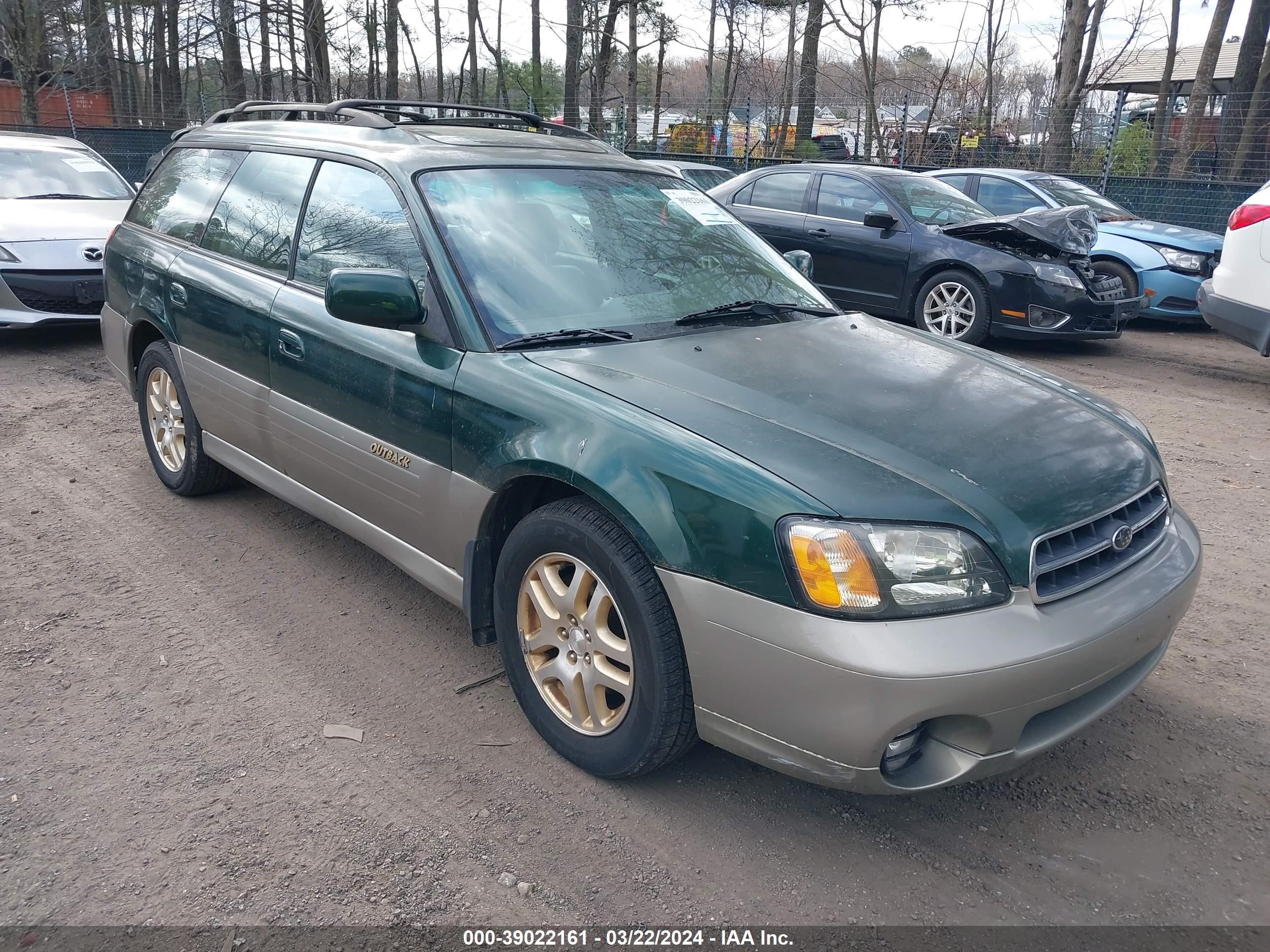 subaru outback 2001 4s3bh686616654190