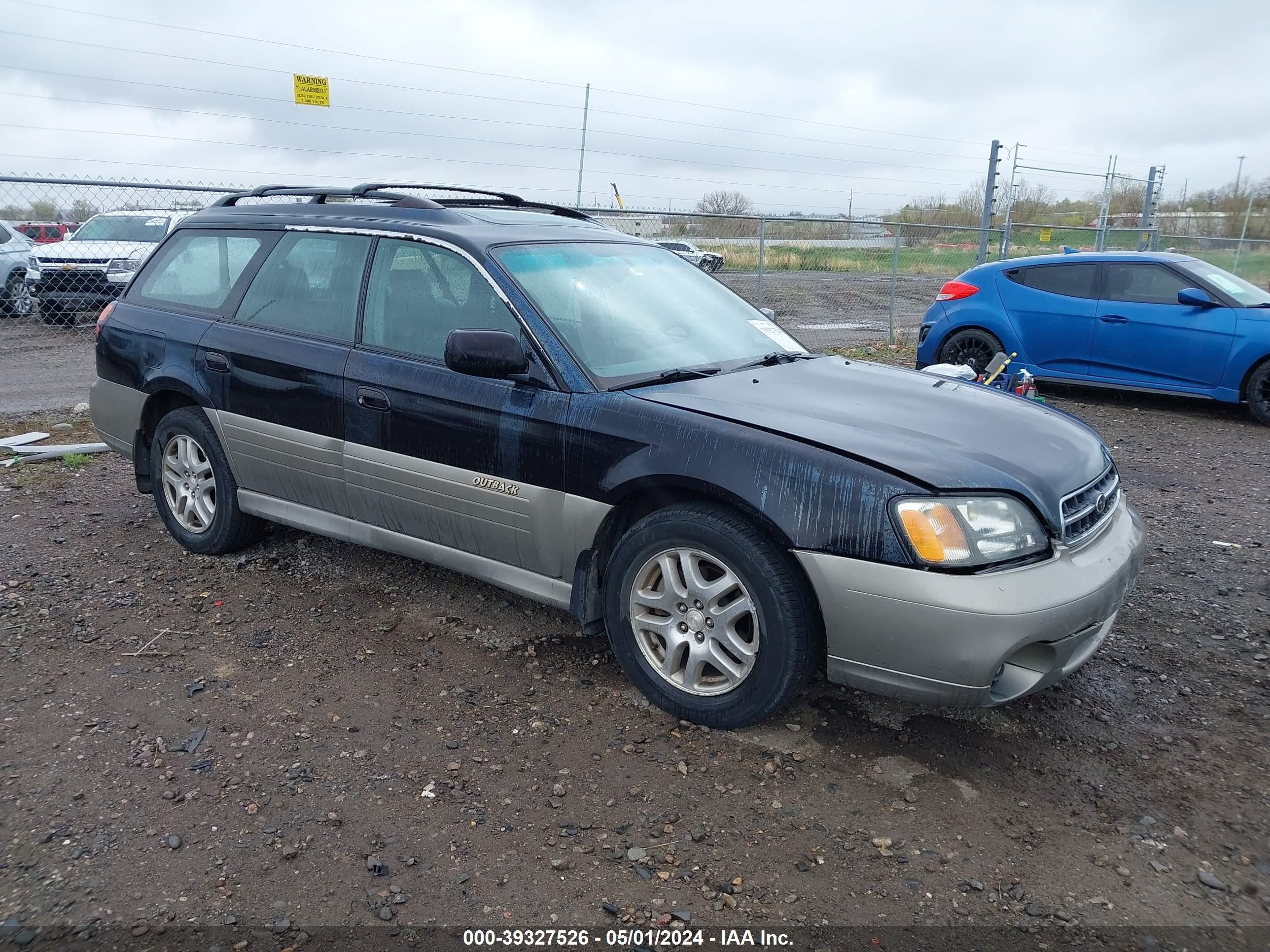 subaru outback 2001 4s3bh686917606872