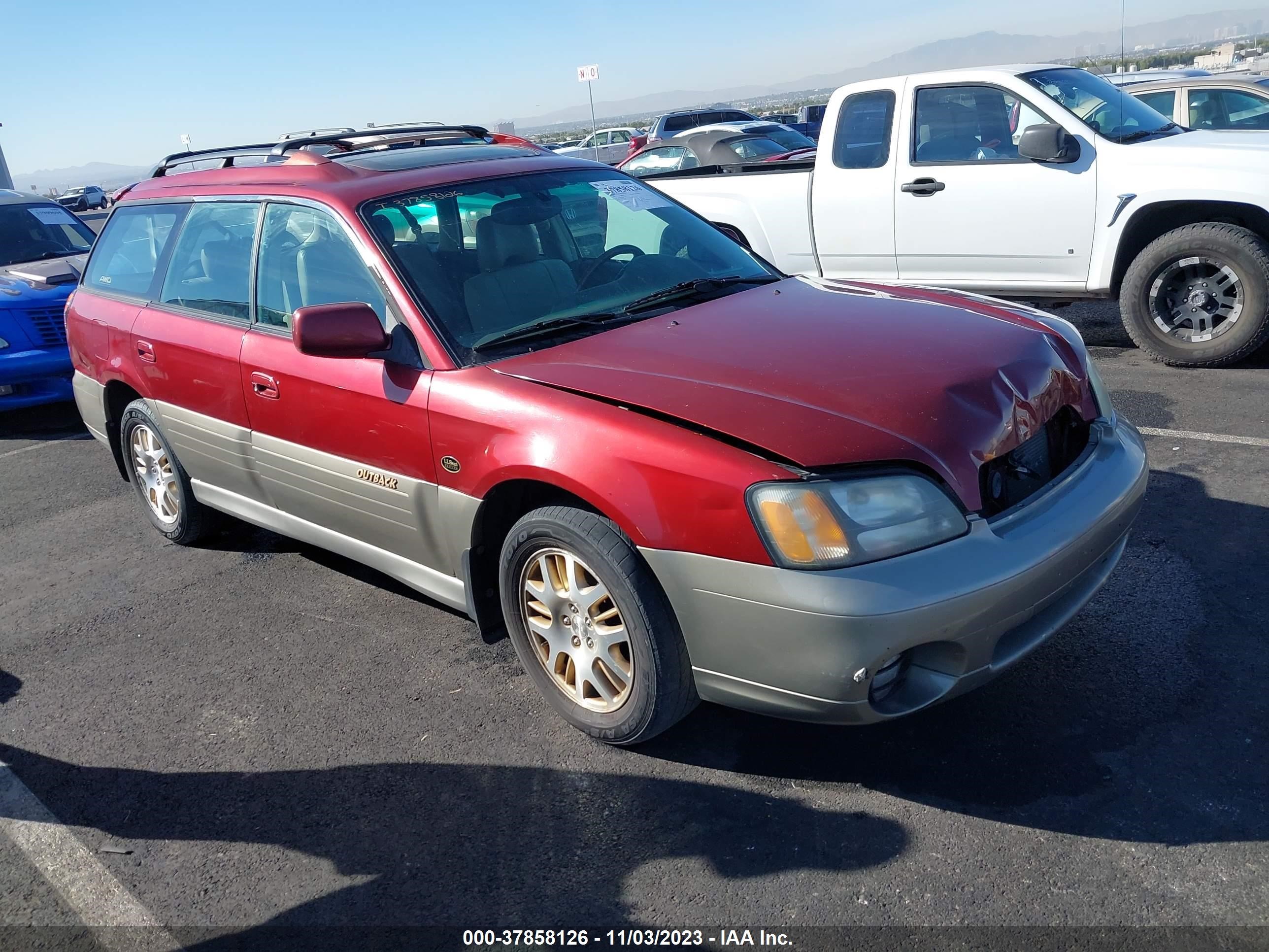 subaru legacy 2002 4s3bh806227623005