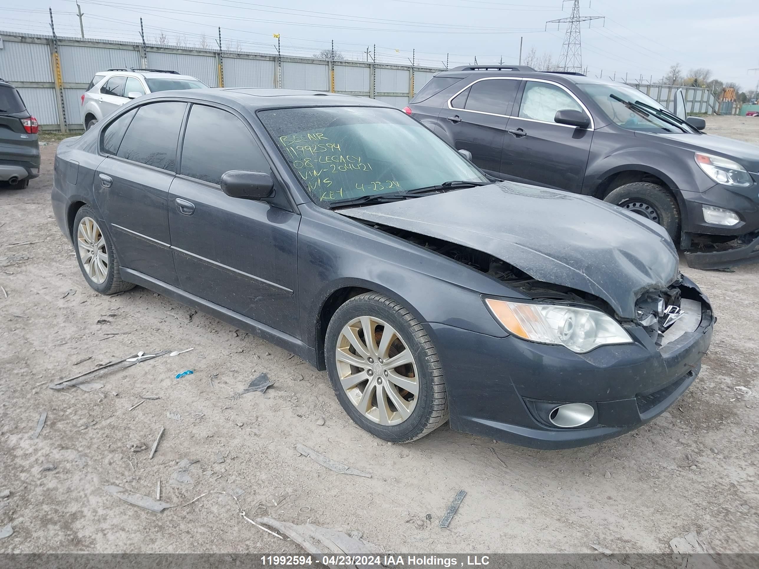 subaru legacy 2008 4s3bl616087204421