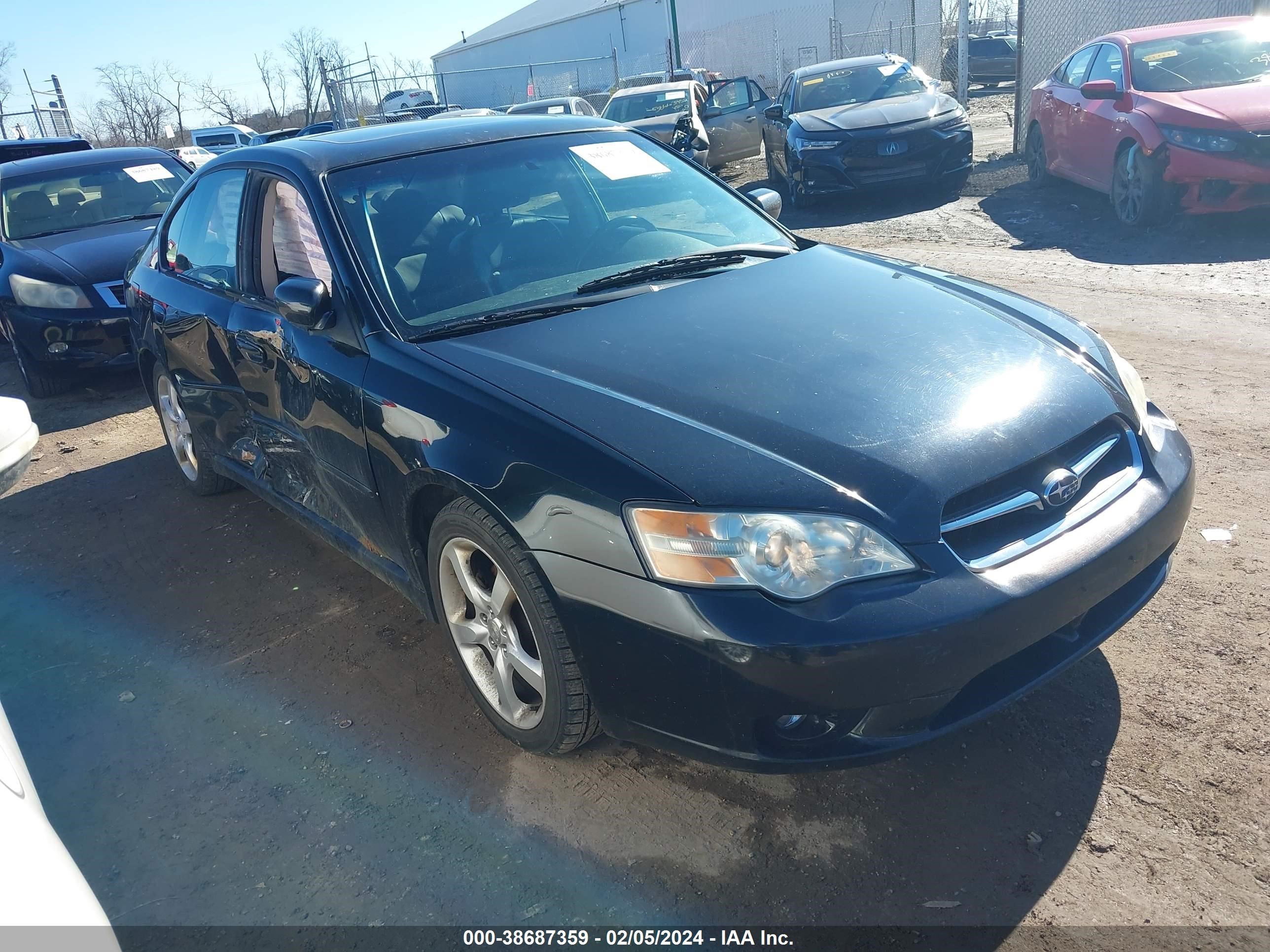 subaru legacy 2006 4s3bl626767200314