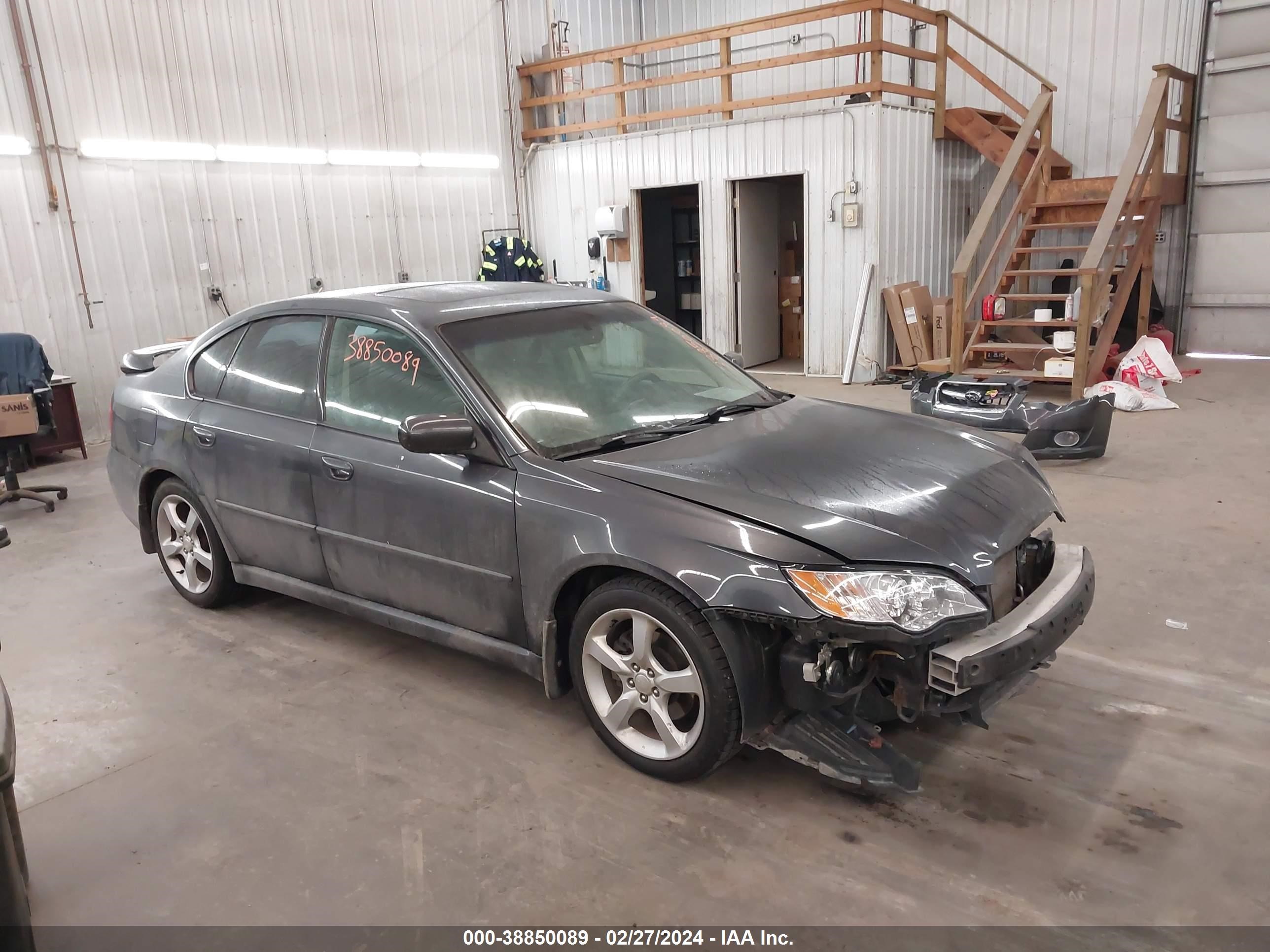 subaru legacy 2009 4s3bl626897229017