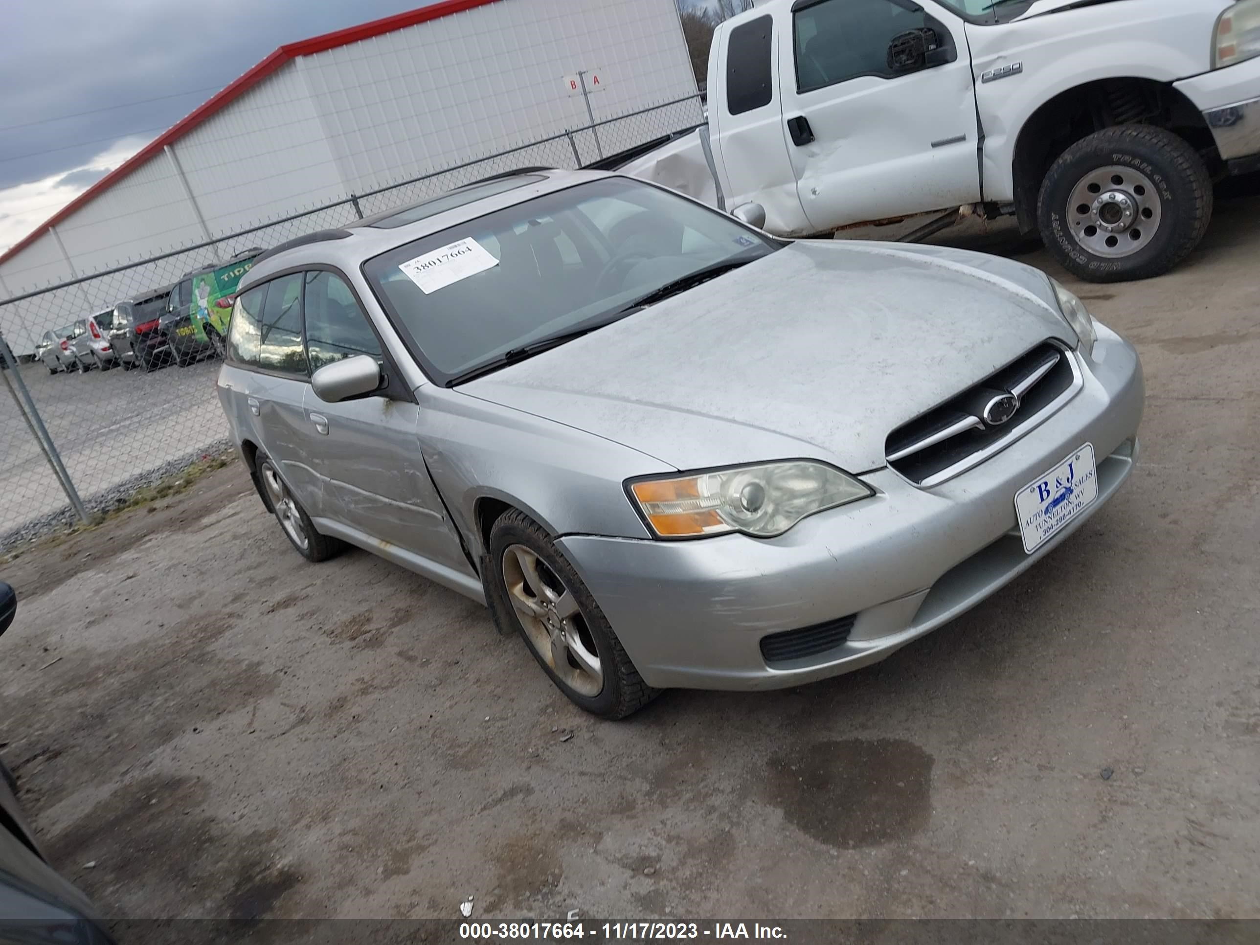 subaru legacy 2007 4s3bp616277336437