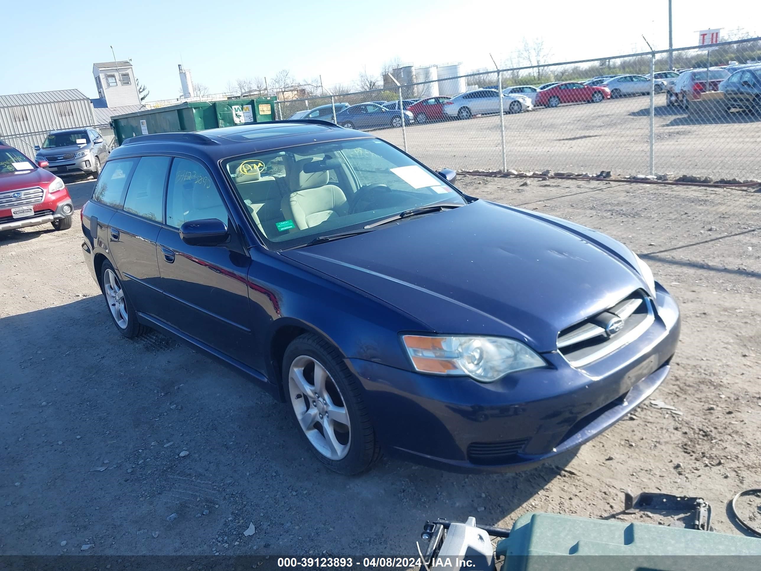 subaru legacy 2007 4s3bp616777321058