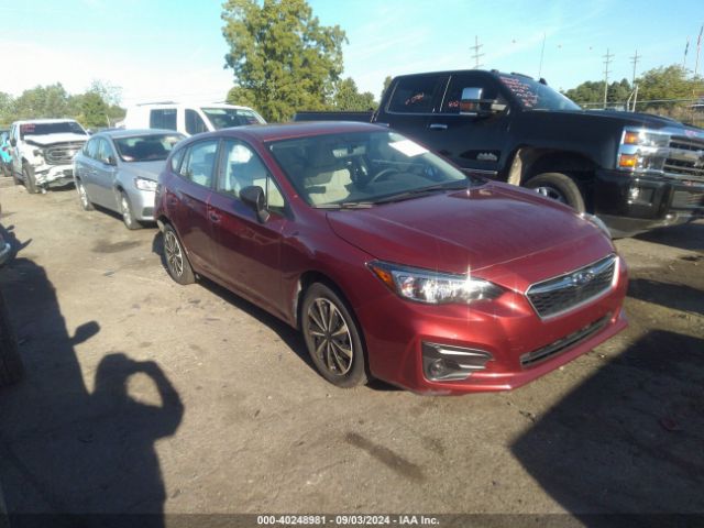 subaru impreza 2019 4s3gtaa63k3709876