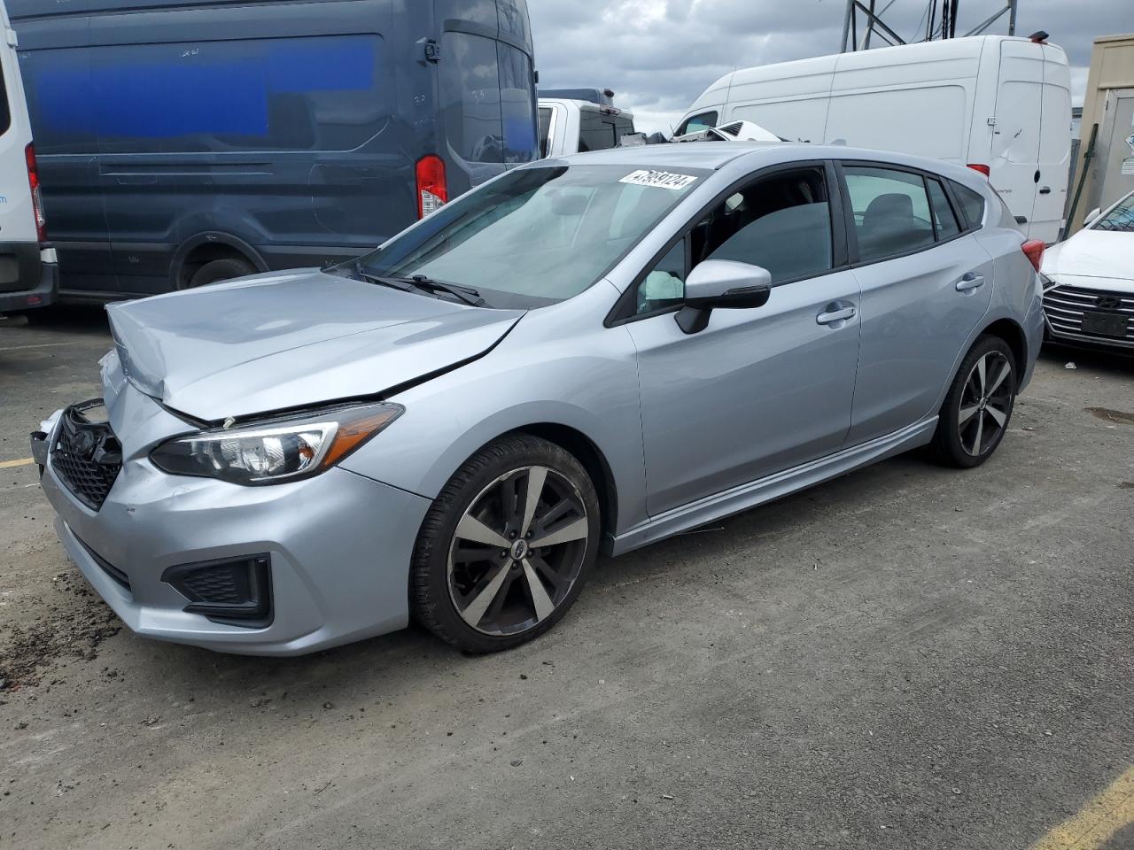 subaru impreza 2017 4s3gtak65h3727710