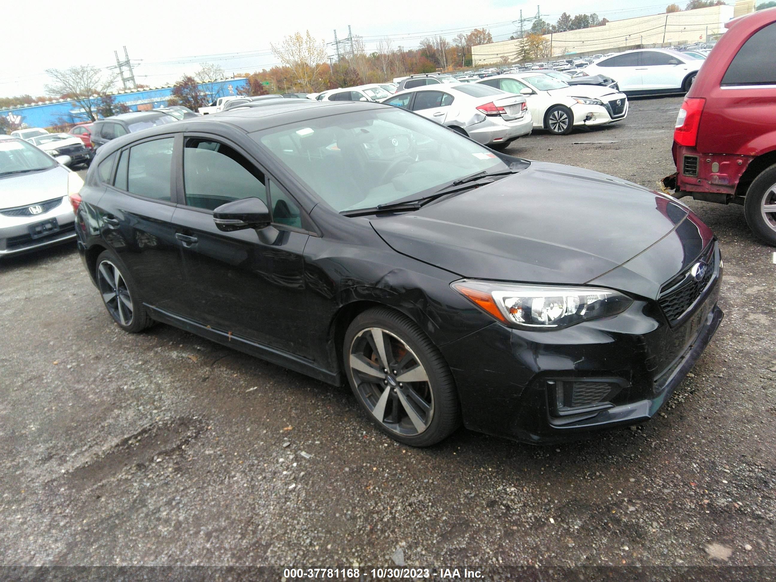 subaru impreza 2019 4s3gtam68k3720545