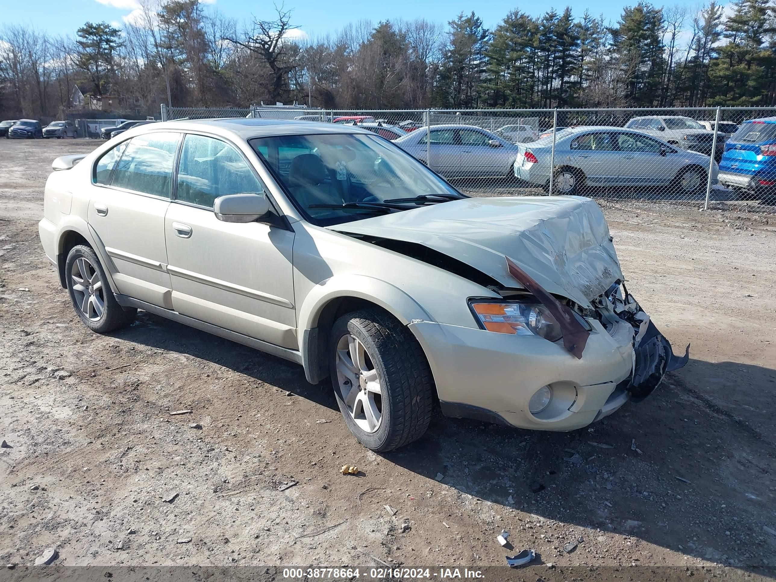 subaru outback 2005 4s4bl84c454210843