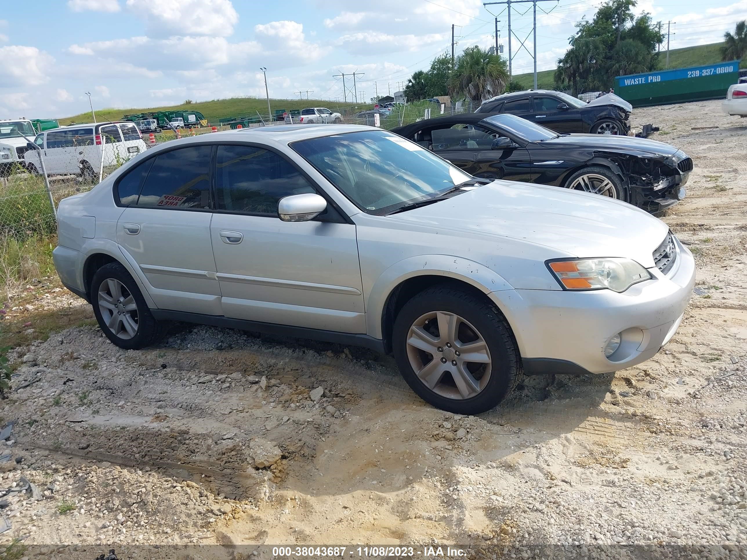 subaru outback 2007 4s4bl86c274203311