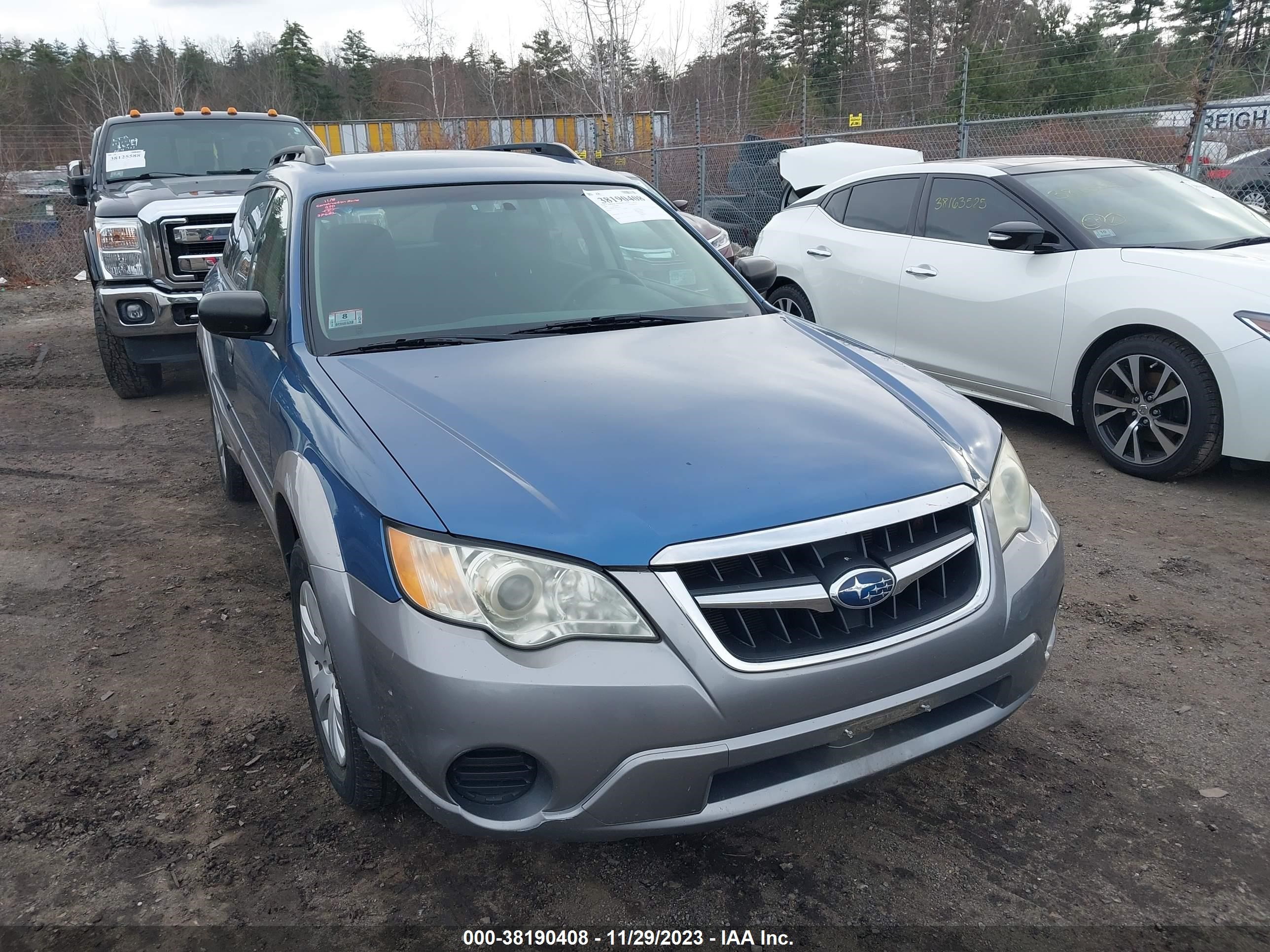 subaru outback 2008 4s4bp60c386310200