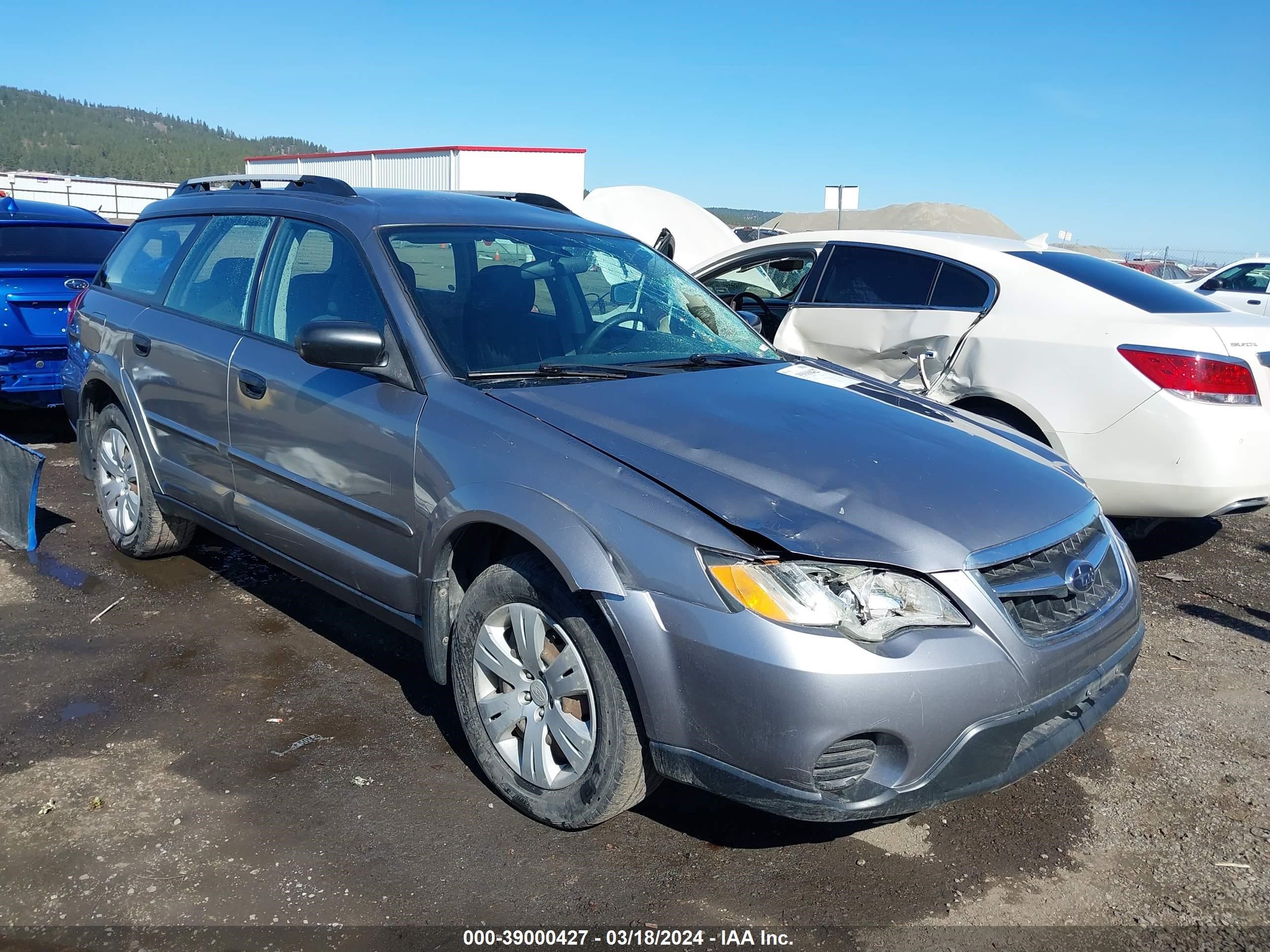 subaru outback 2008 4s4bp60c687357456