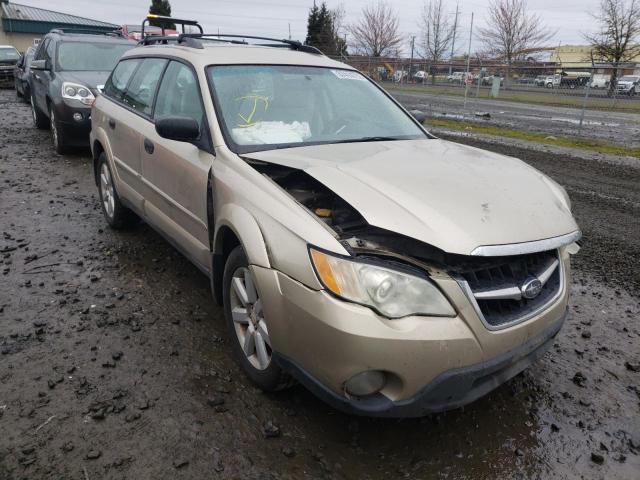 subaru outback 2. 2008 4s4bp61c187301326