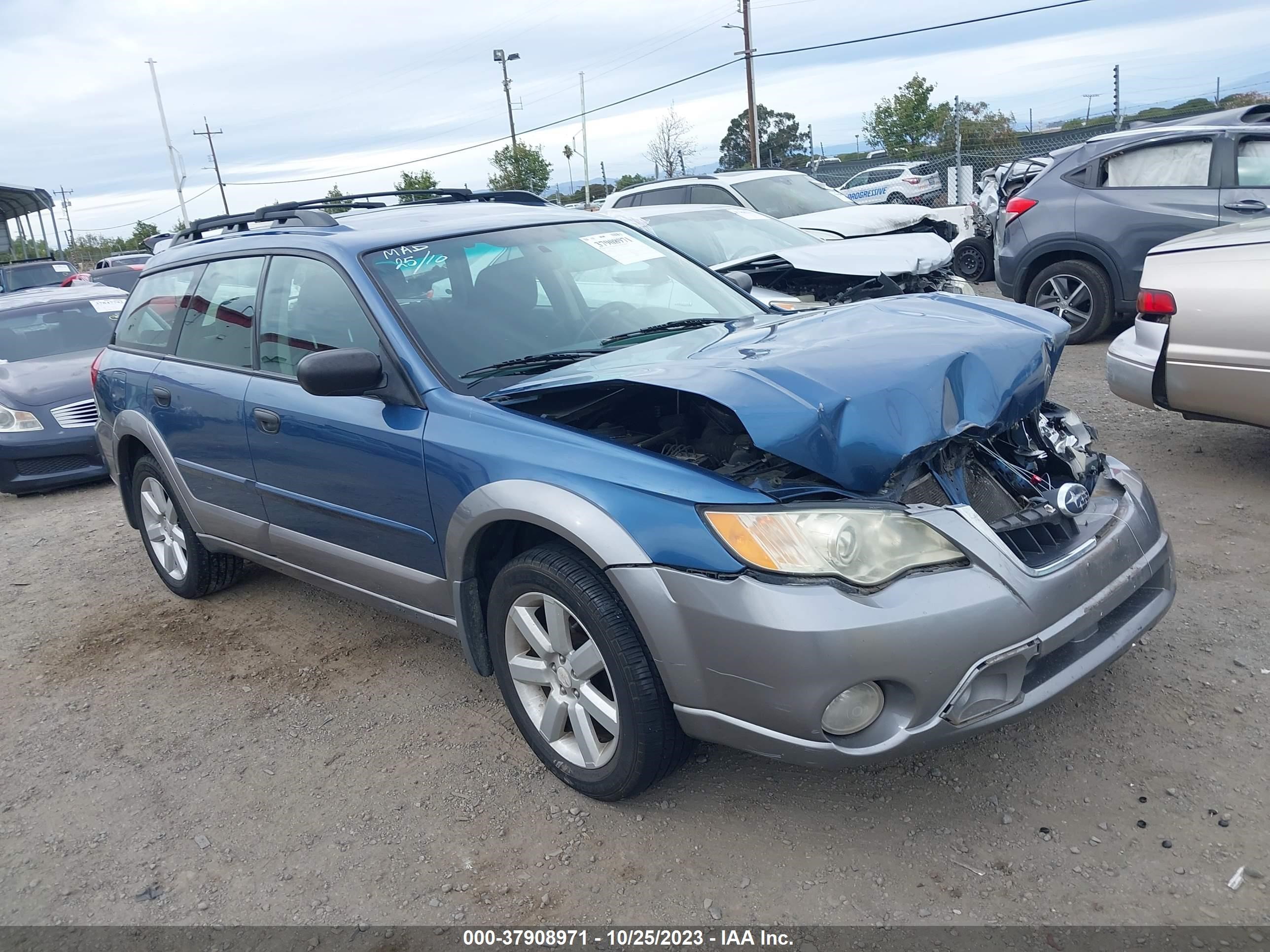 subaru outback 2009 4s4bp61c197328527