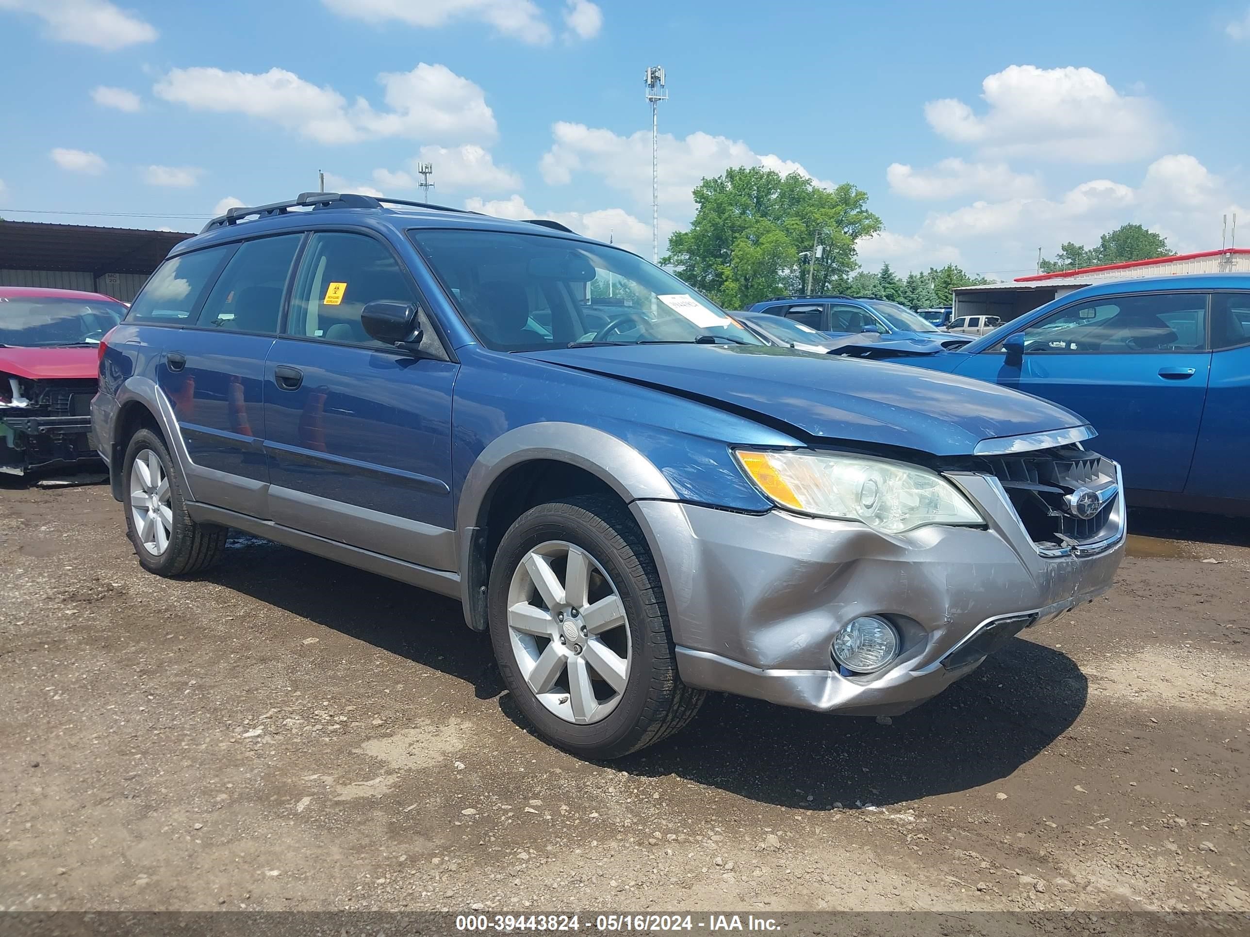 subaru outback 2008 4s4bp61c287341916