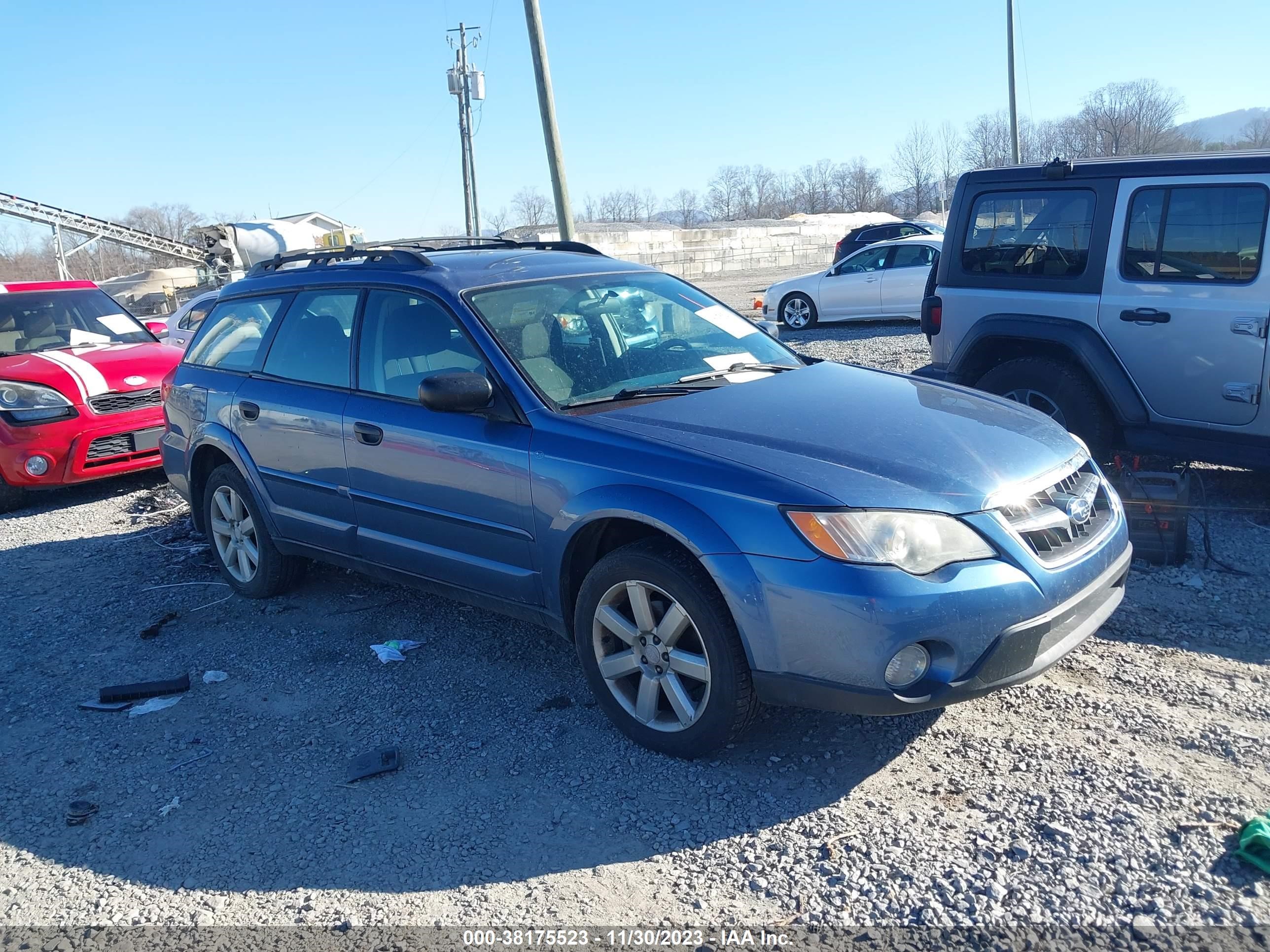 subaru outback 2008 4s4bp61c287364239