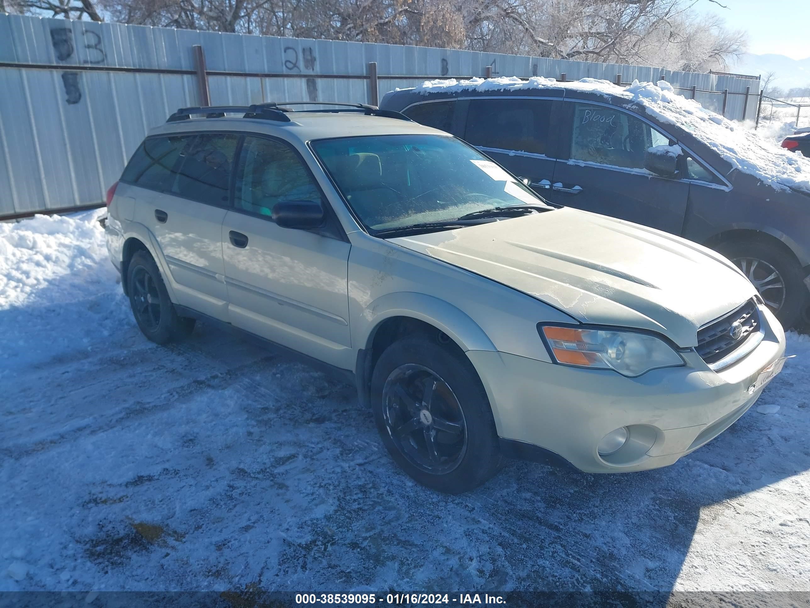 subaru outback 2007 4s4bp61c377330275