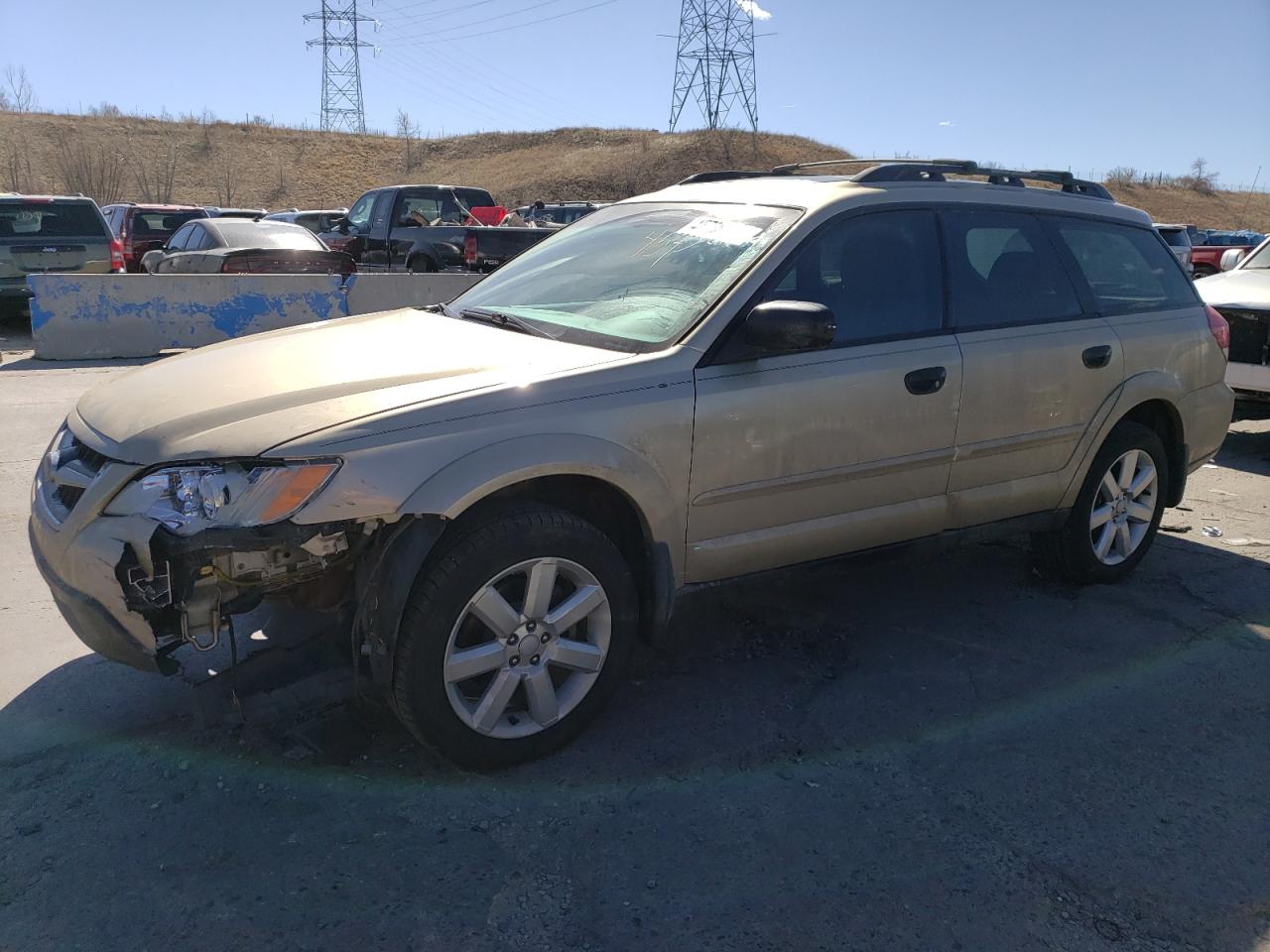 subaru outback 2009 4s4bp61c496336949