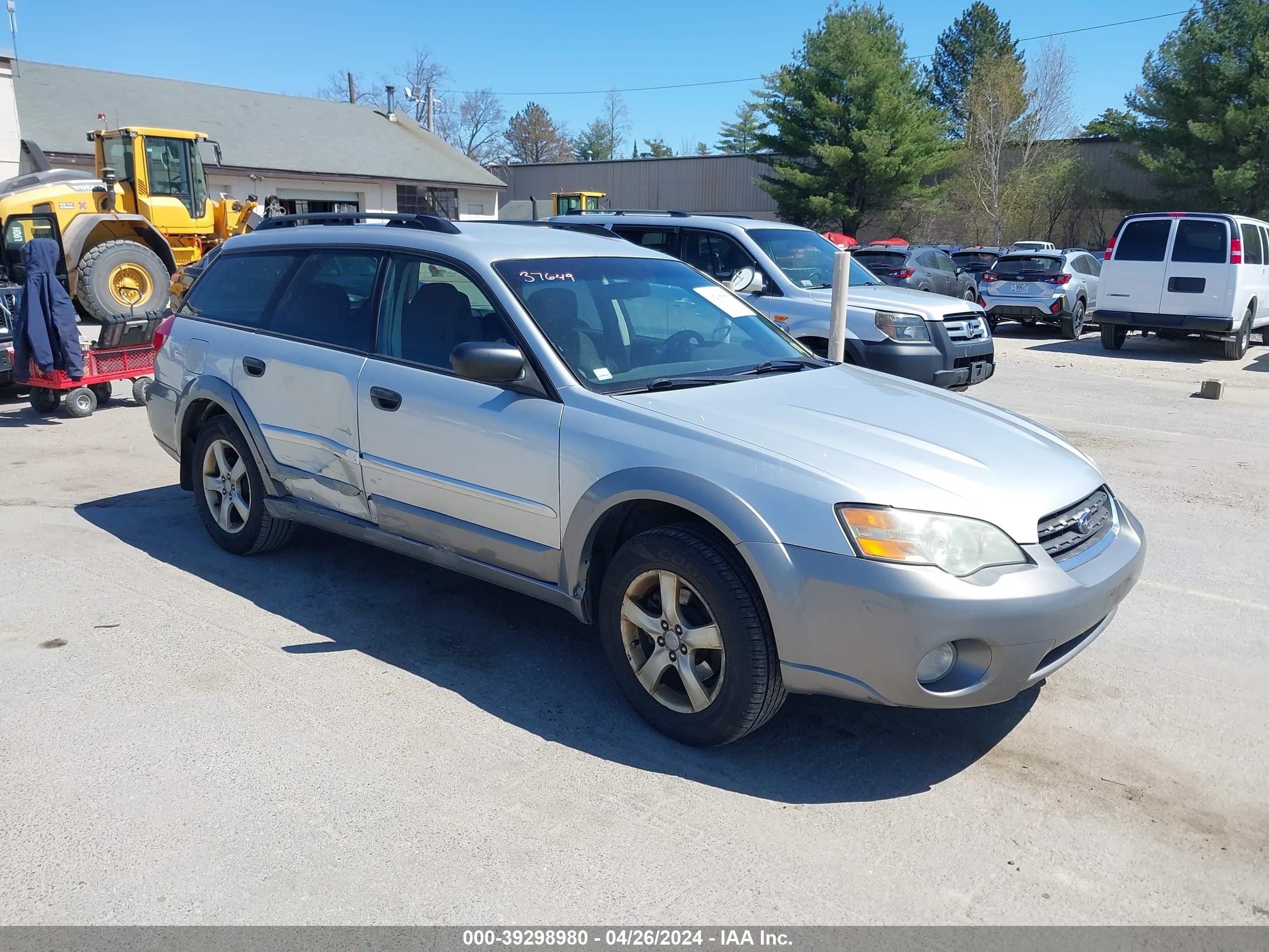 subaru outback 2007 4s4bp61c576318778