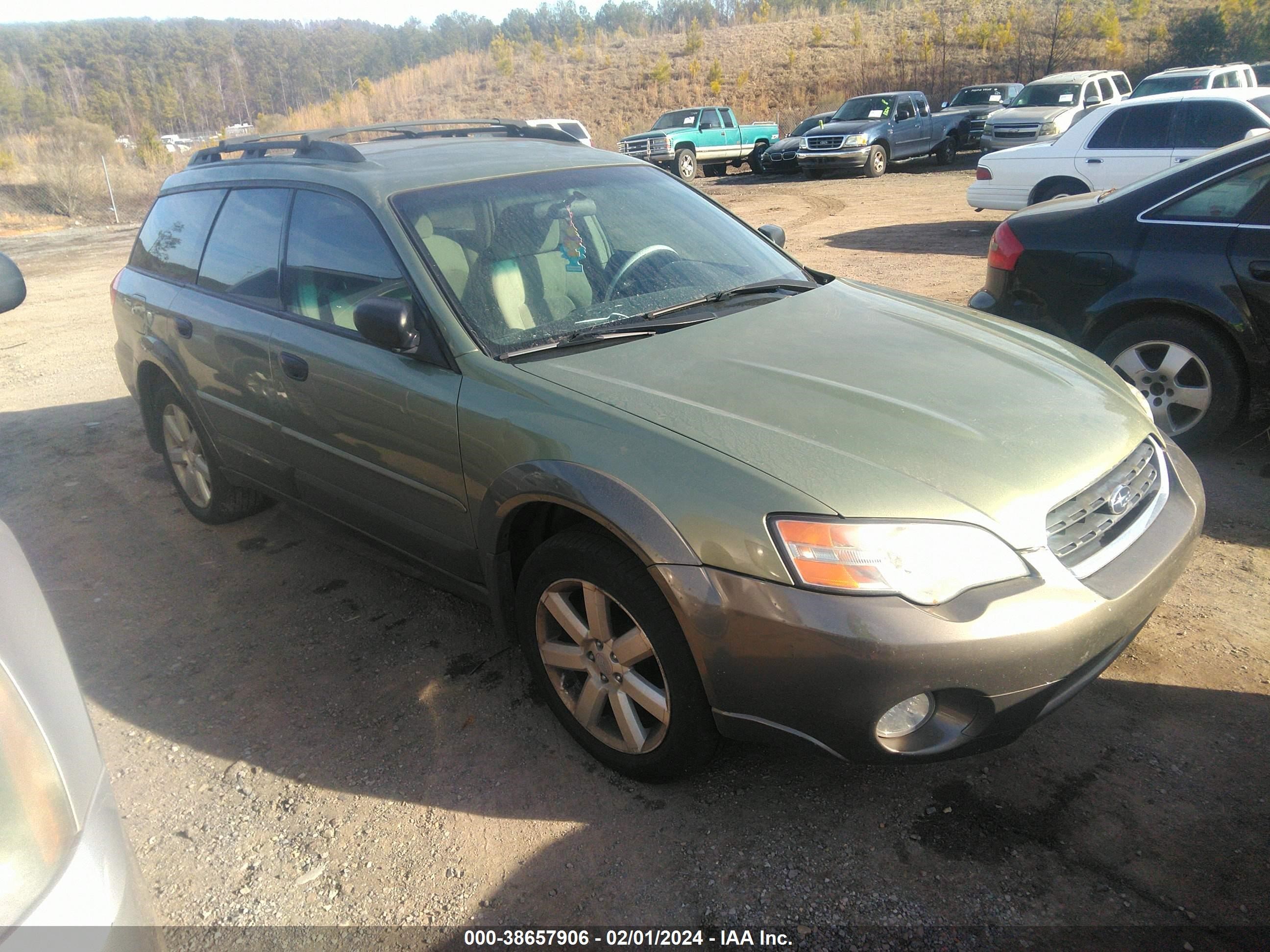 subaru outback 2006 4s4bp61c867341402