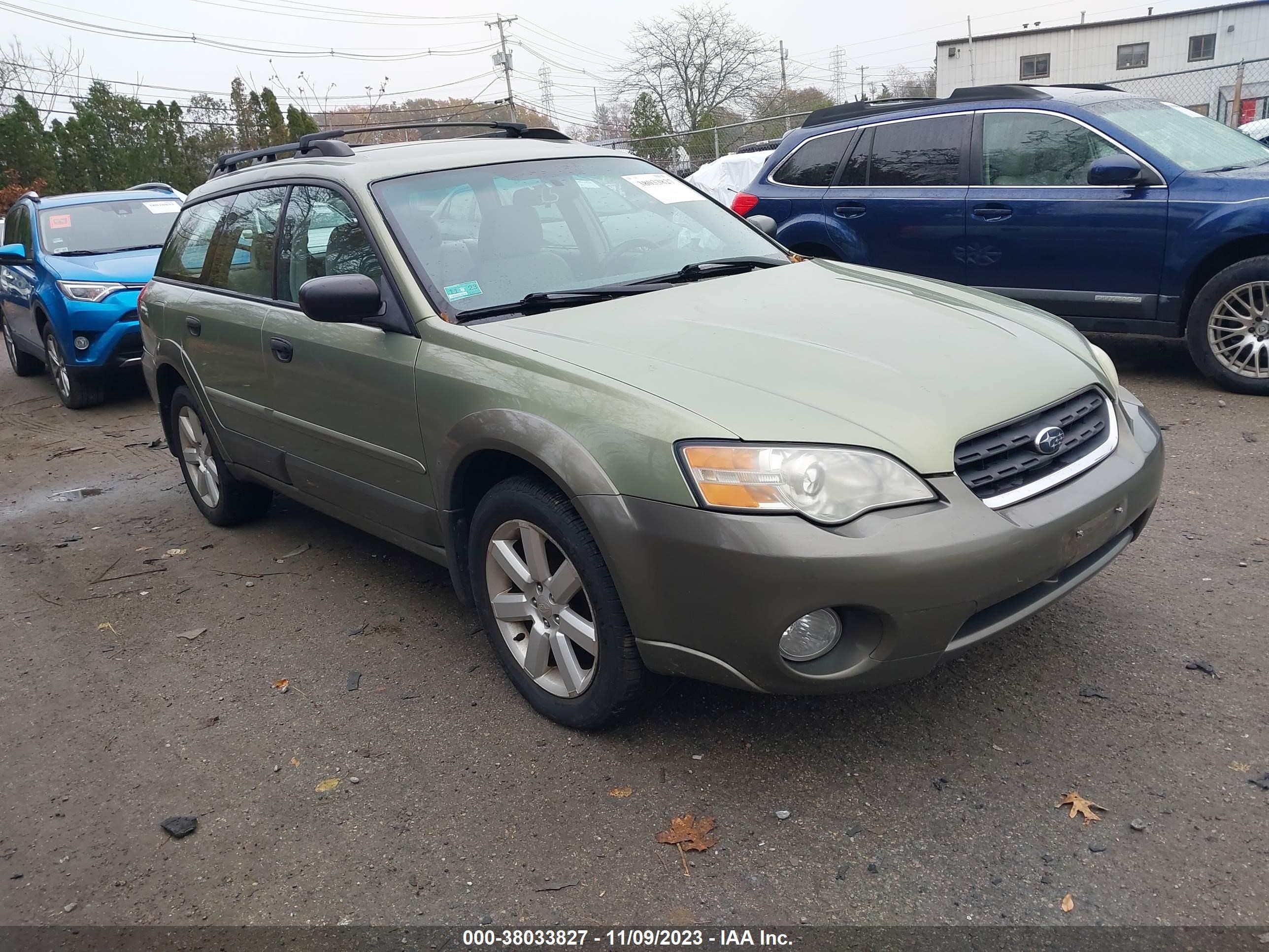 subaru outback 2006 4s4bp61c867346261