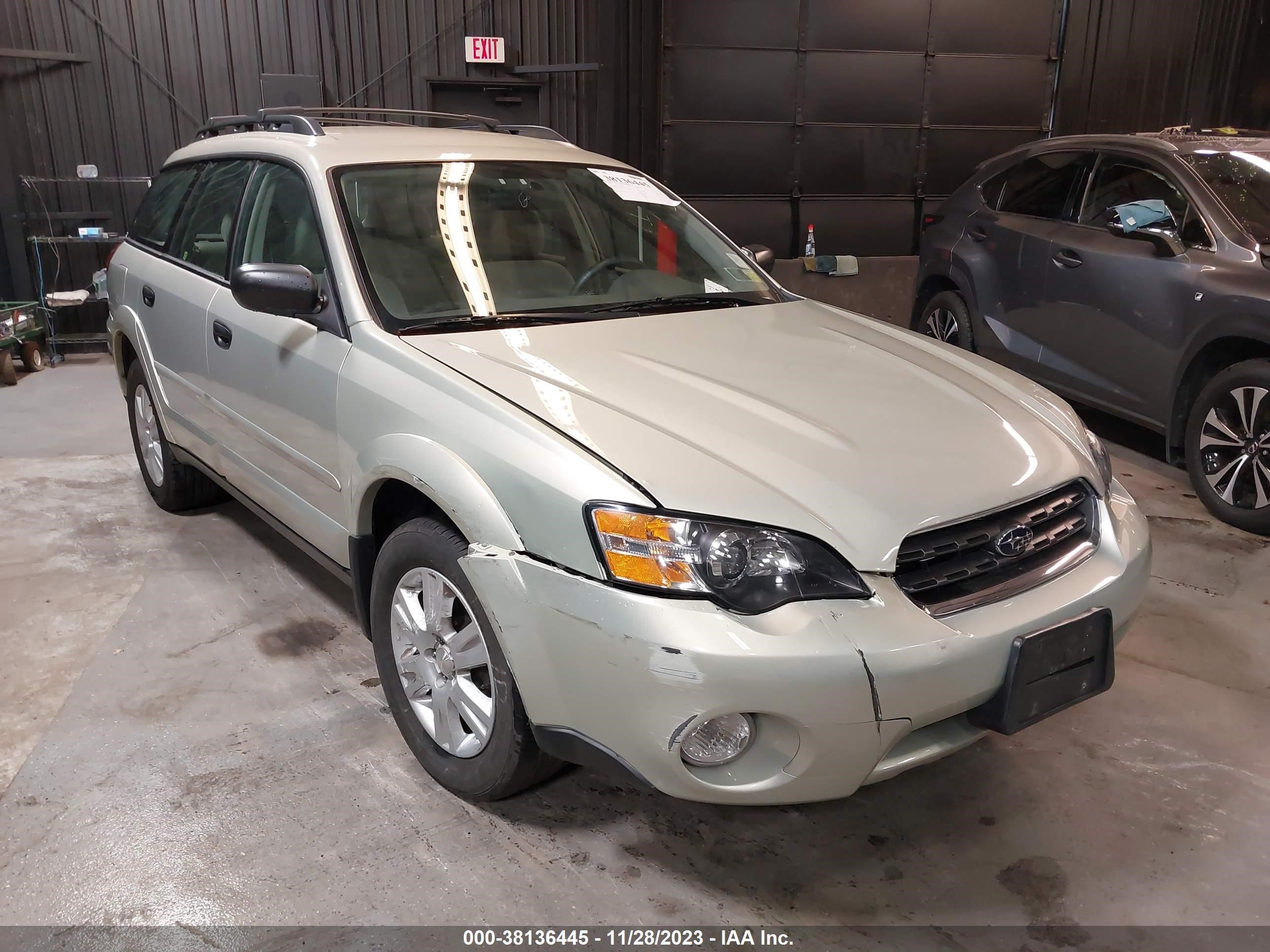 subaru outback 2005 4s4bp61c957381714