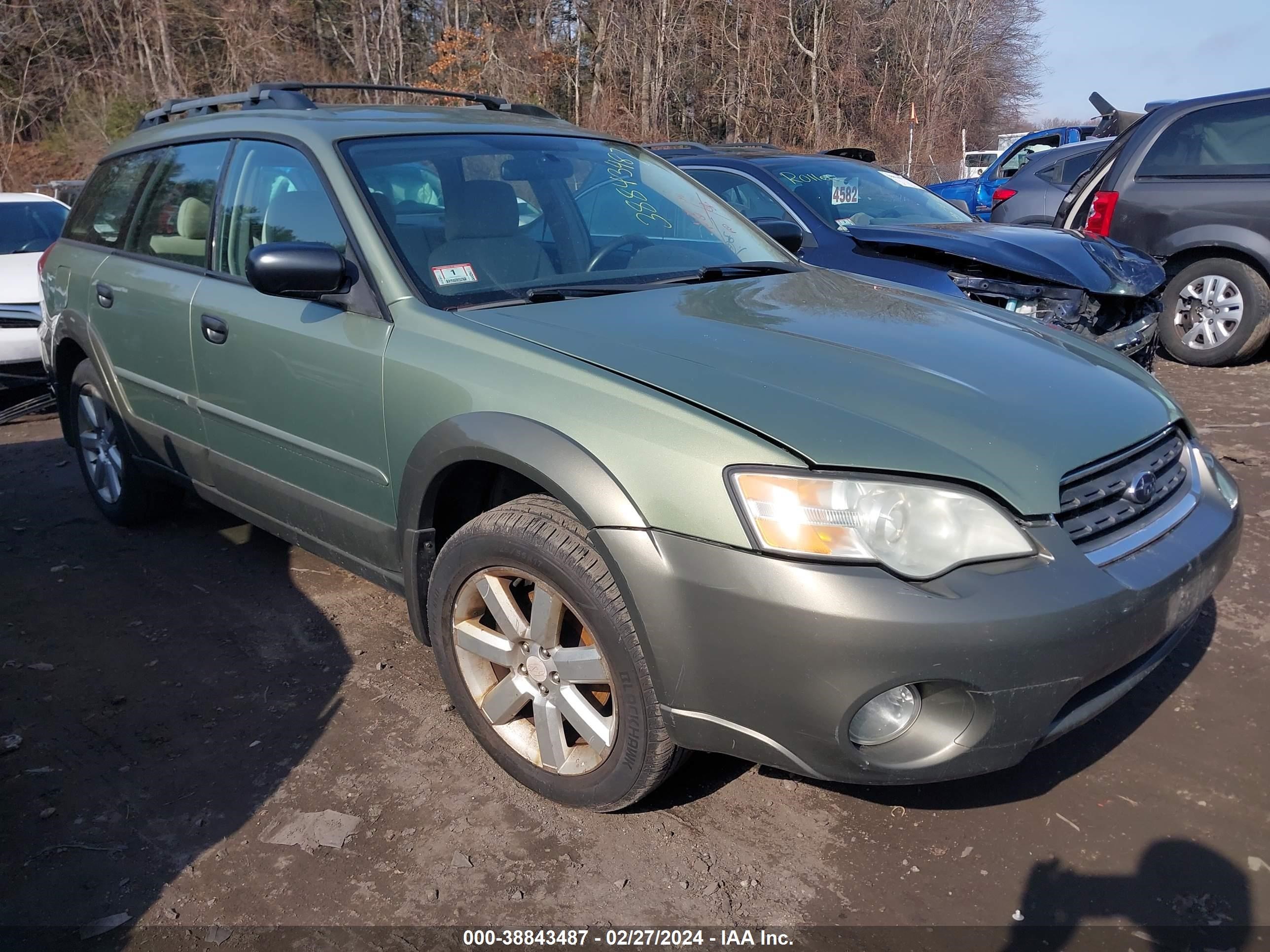 subaru outback 2006 4s4bp61c967344177