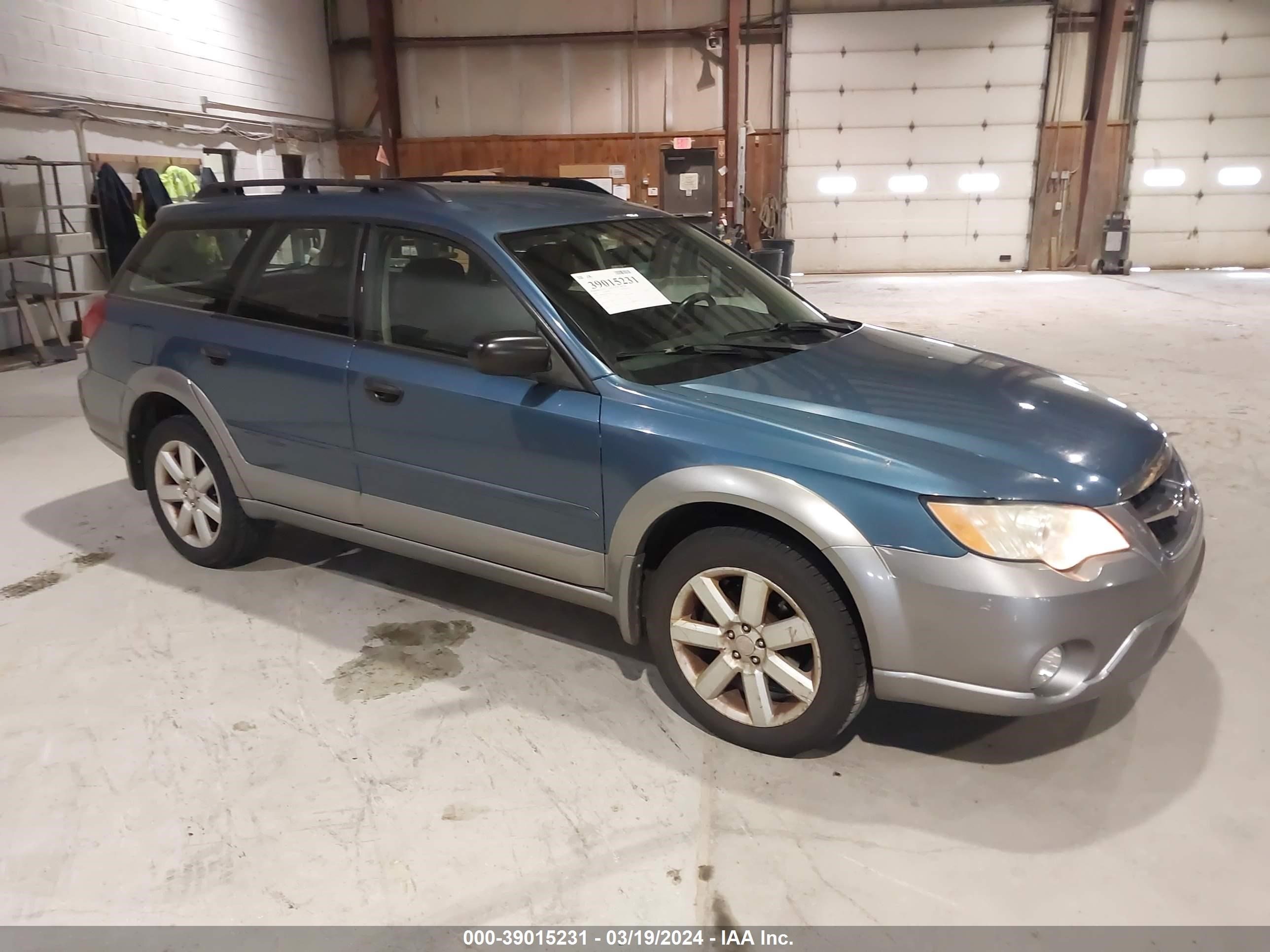 subaru outback 2009 4s4bp61c997324905