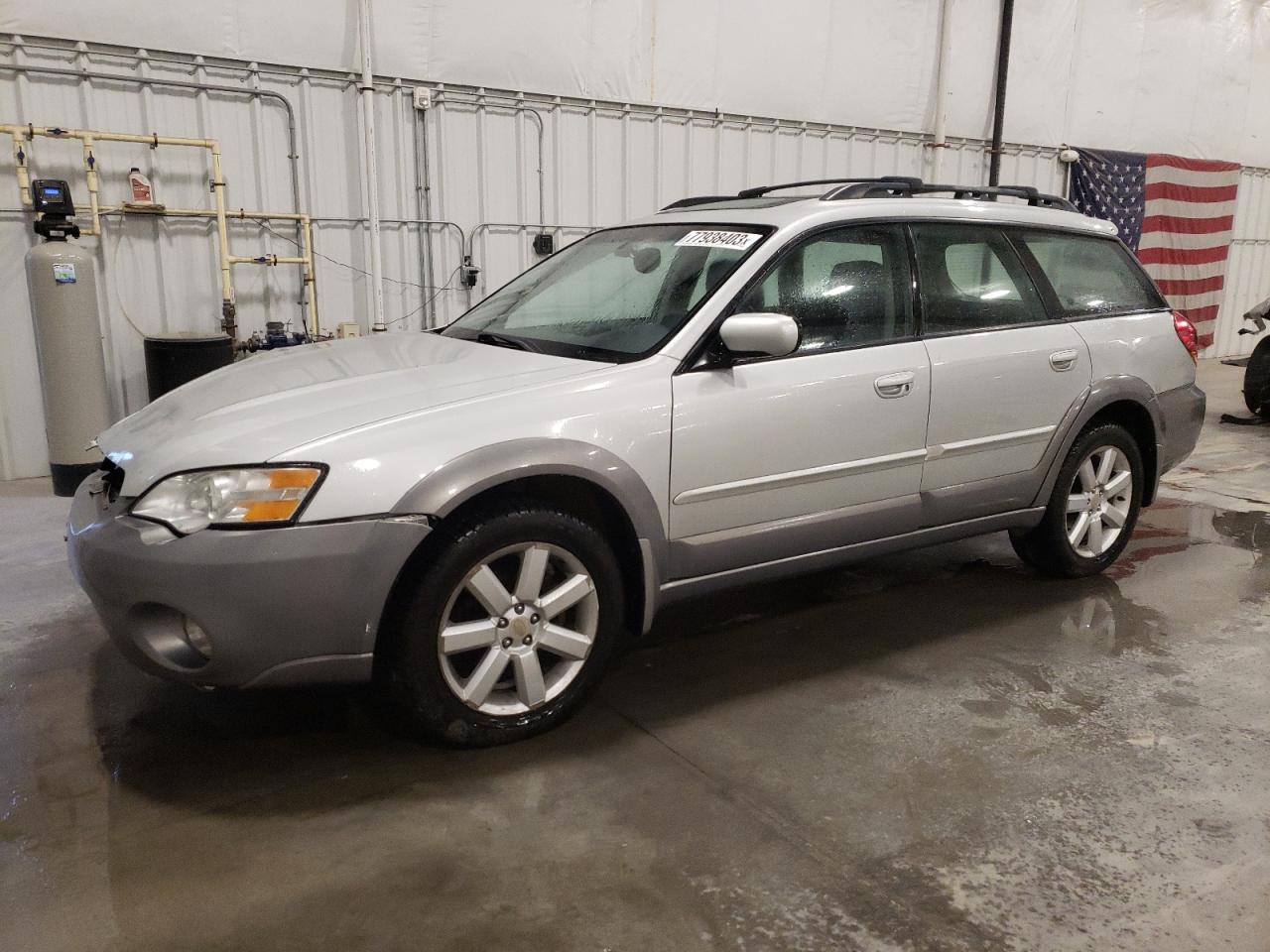 subaru legacy 2006 4s4bp62c067317707