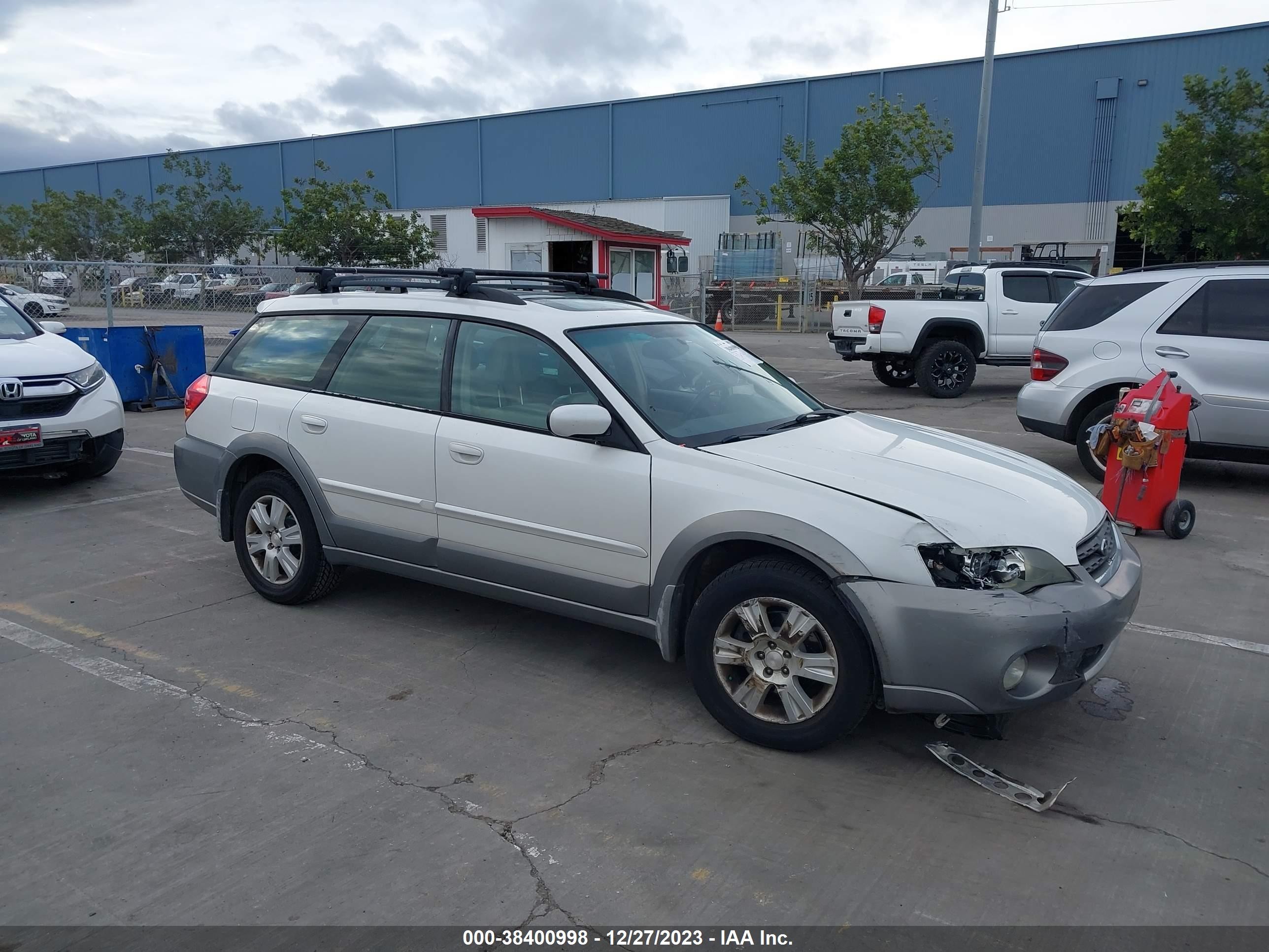 subaru outback 2005 4s4bp62c257368544