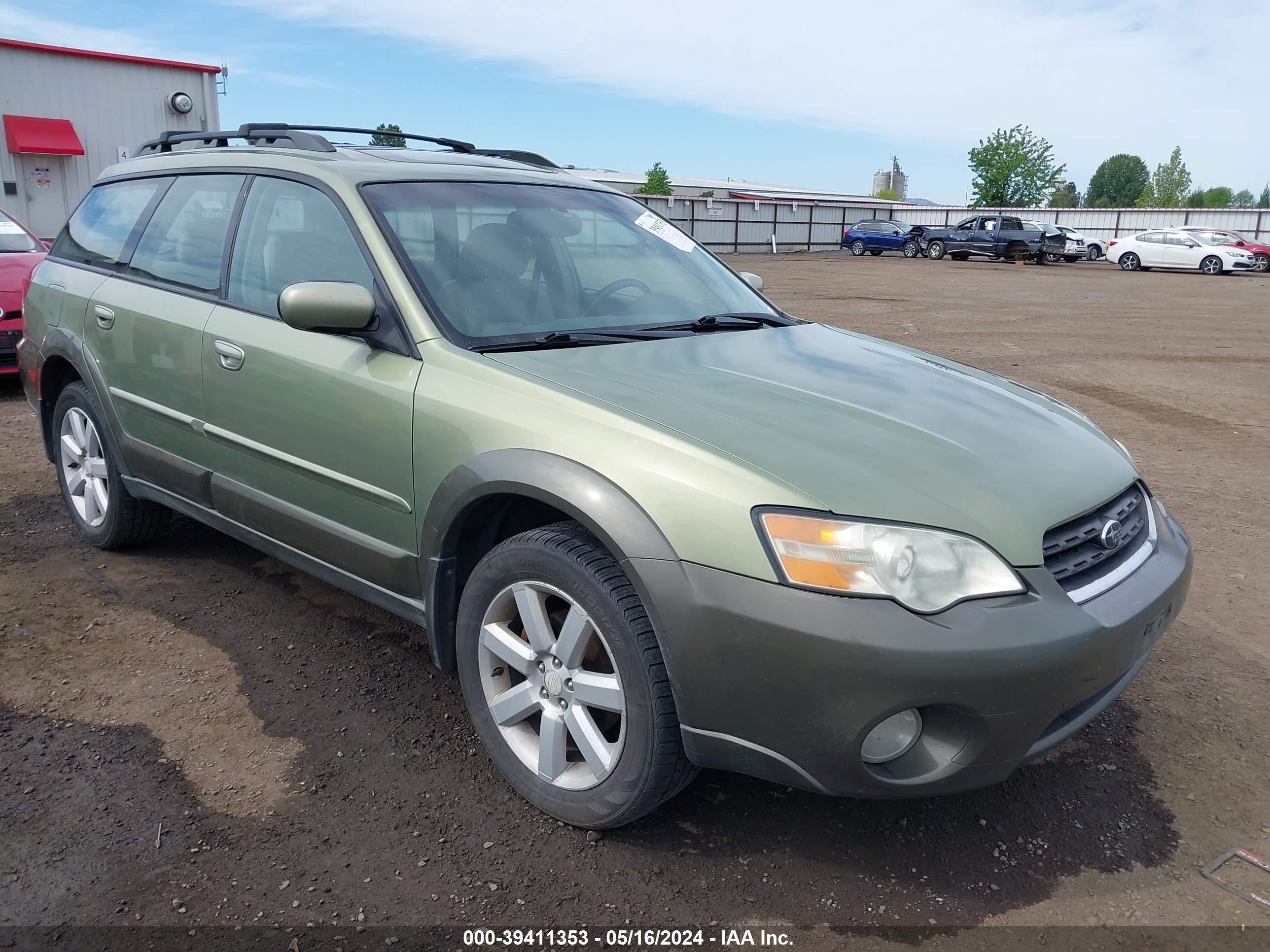 subaru outback 2006 4s4bp62c567311711