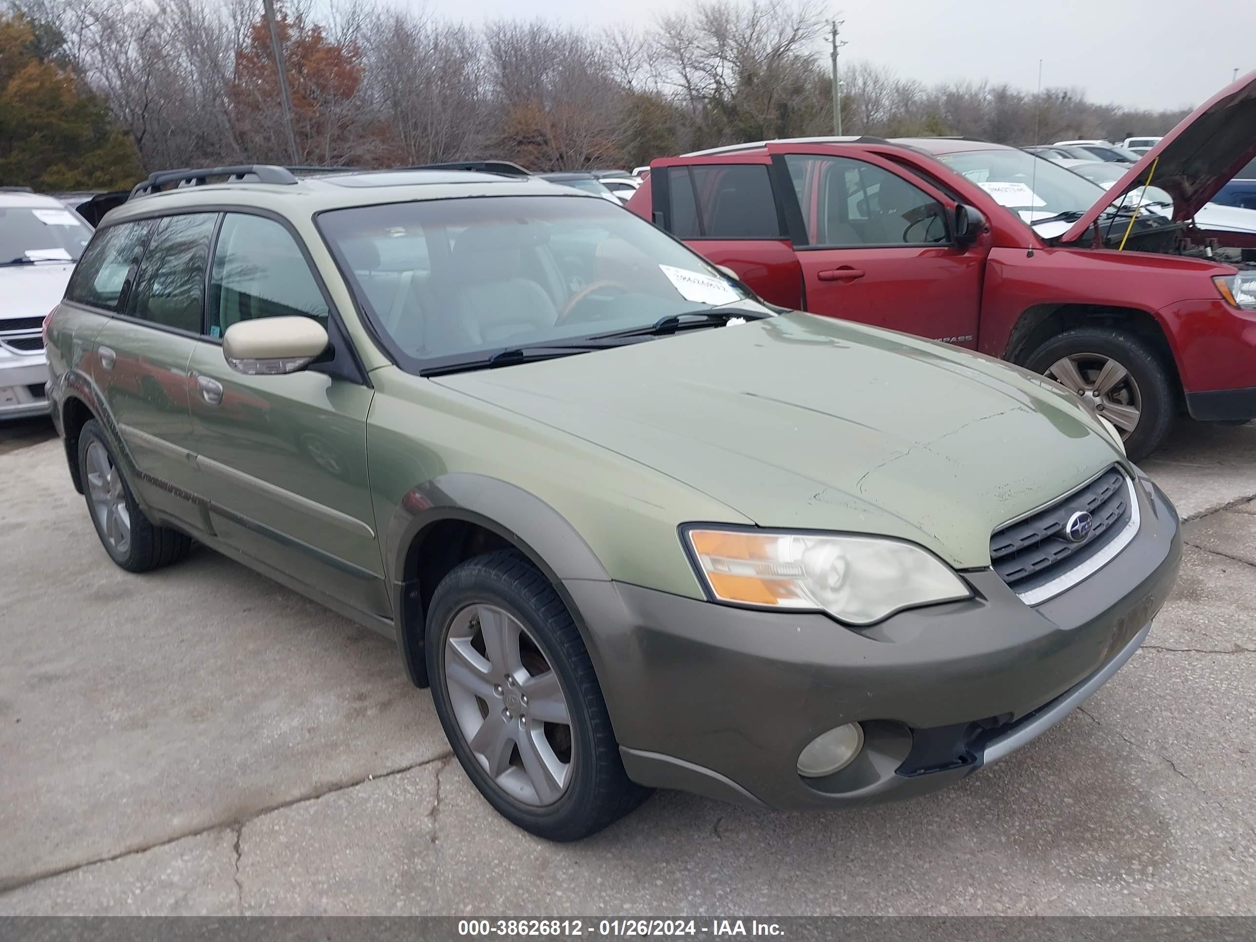 subaru outback 2006 4s4bp86c164312670