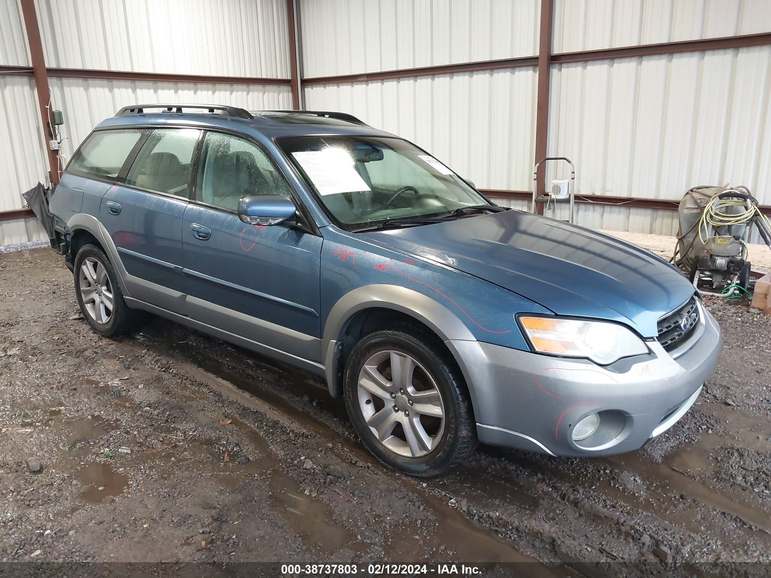 subaru outback 2007 4s4bp86c874317494