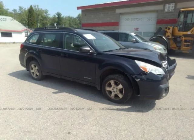 subaru outback 2013 4s4brbac9d3262585