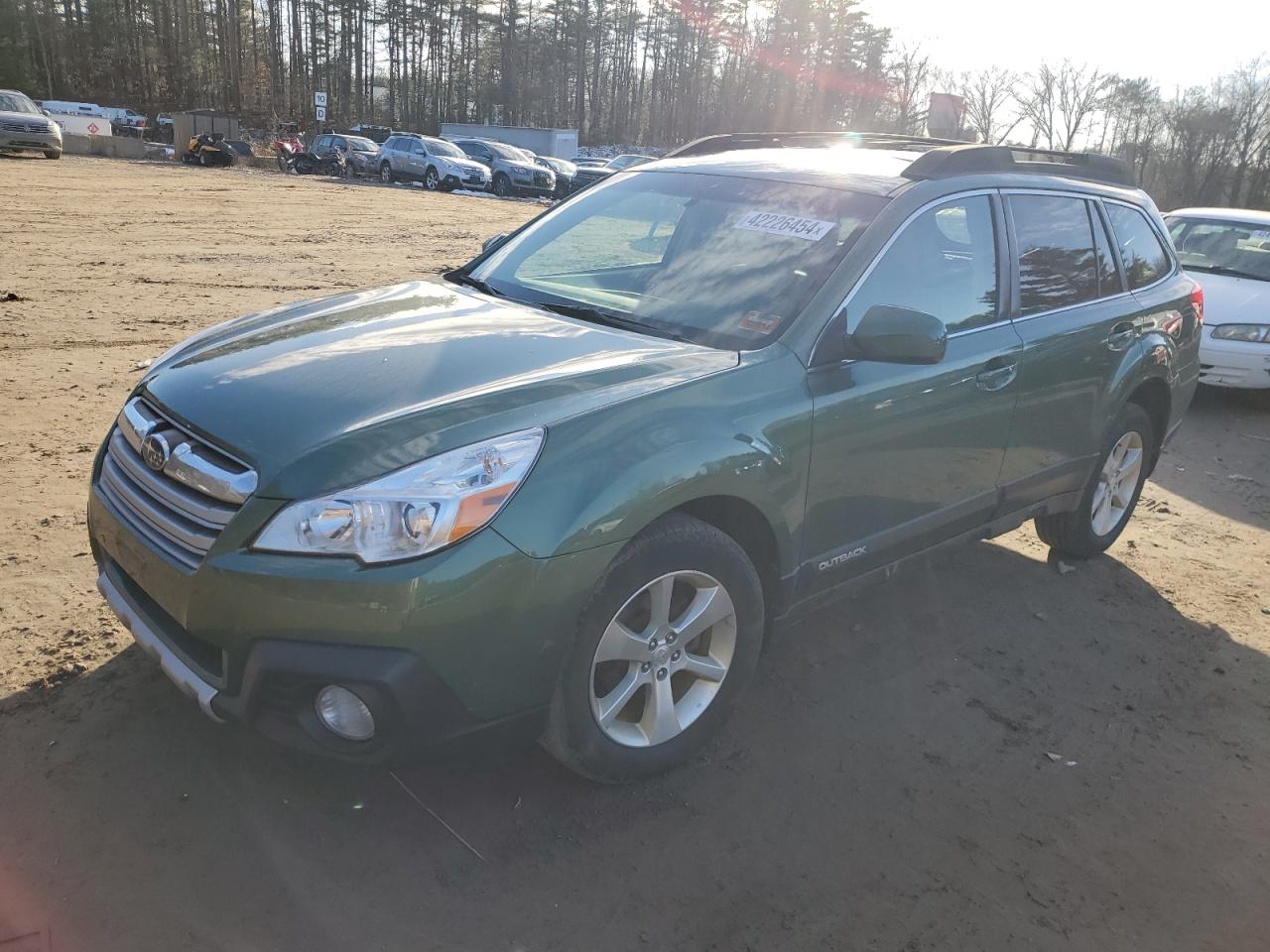 subaru outback 2013 4s4brbkc9d3214356