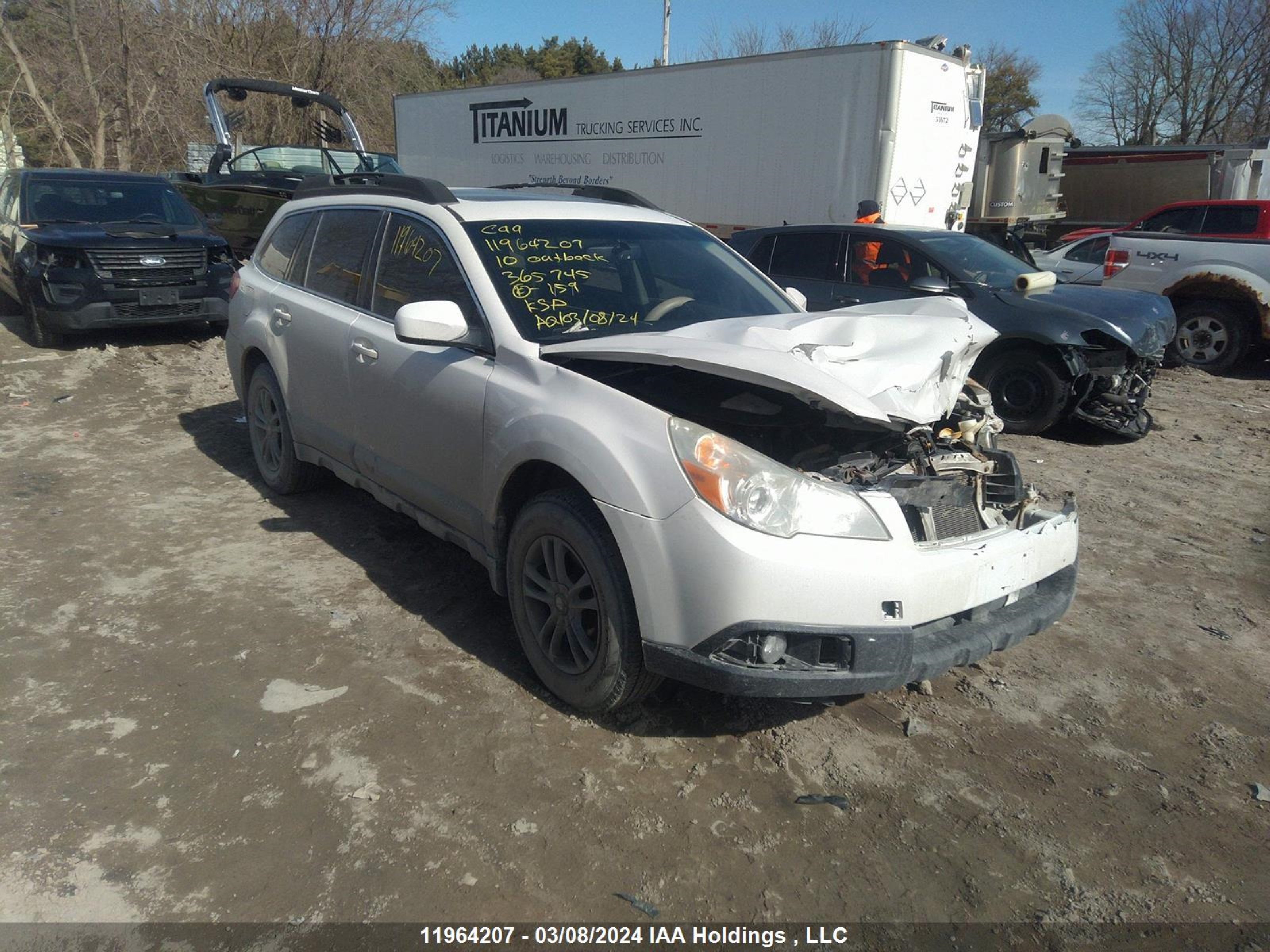 subaru outback 2010 4s4brjlc4a2365745