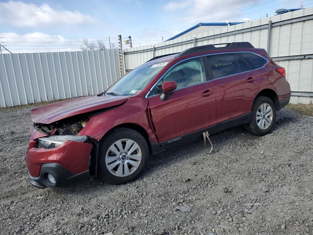 subaru outback 2019 4s4bsafc4k3330165