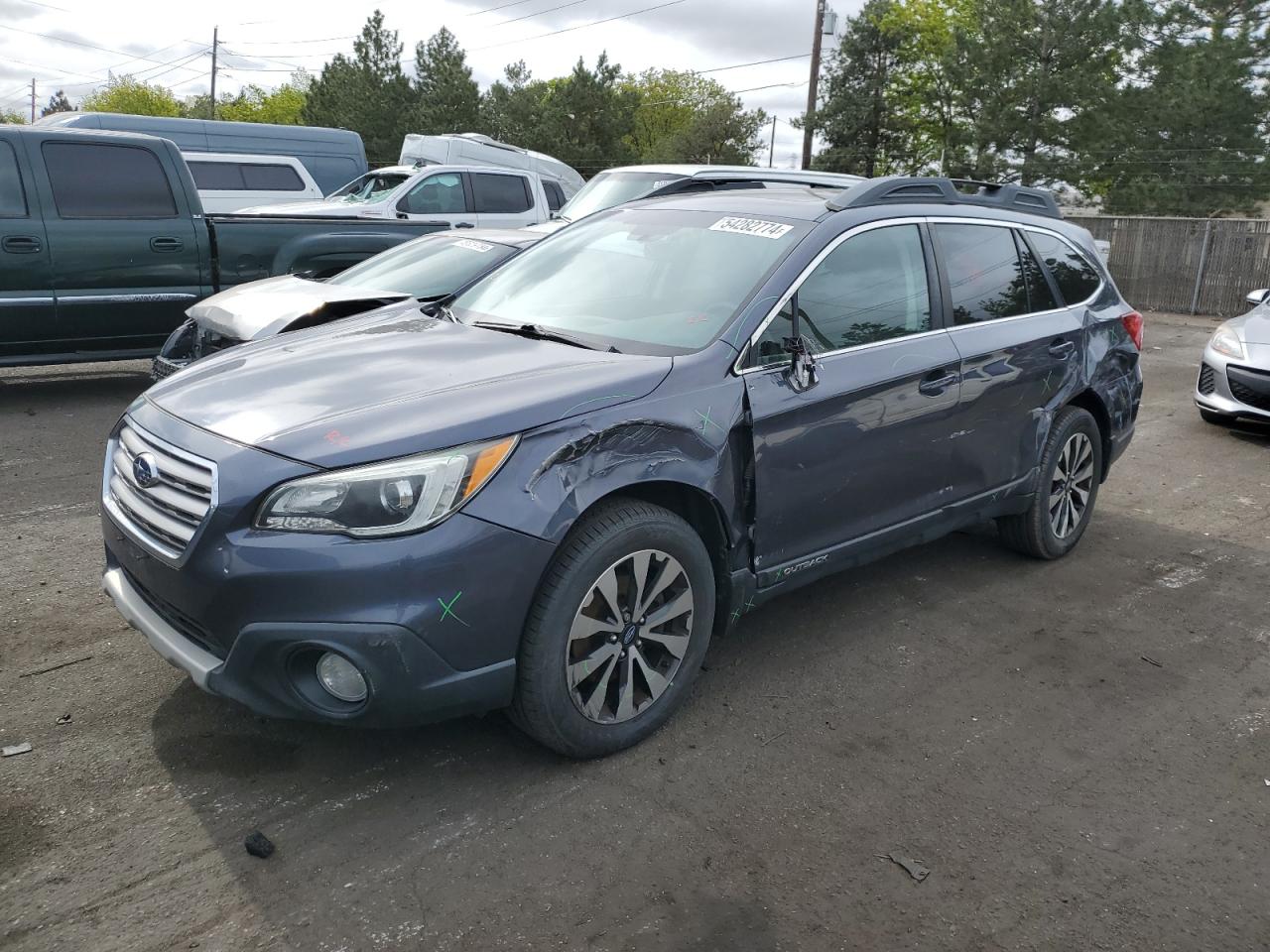 subaru outback 2016 4s4bsanc9g3333376