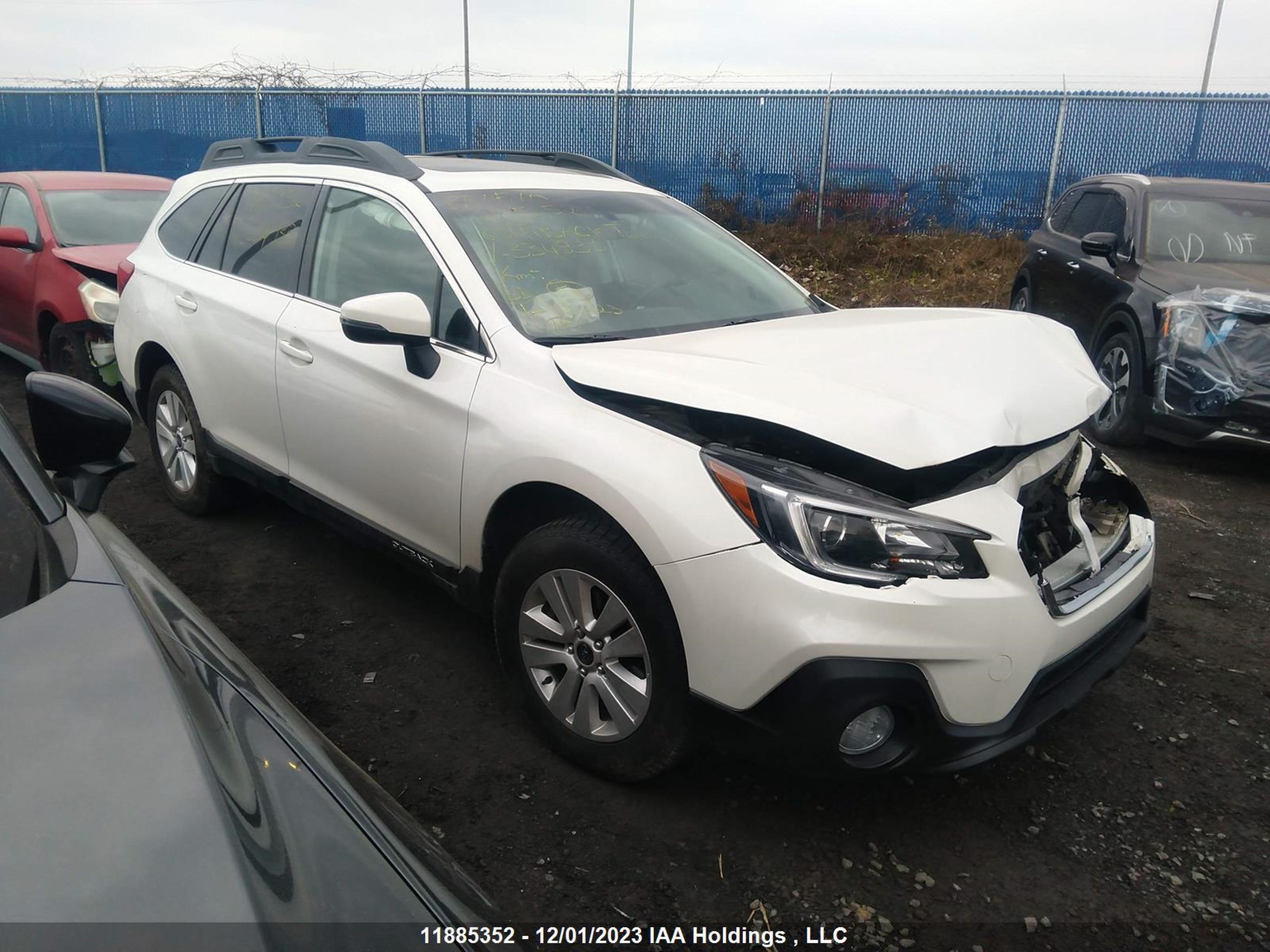 subaru outback 2018 4s4bsddc6j3334933