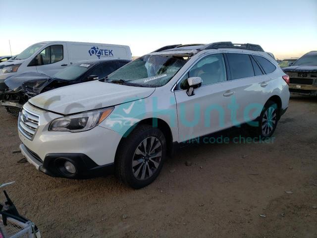 subaru outback 3. 2017 4s4bsenc0h3344632