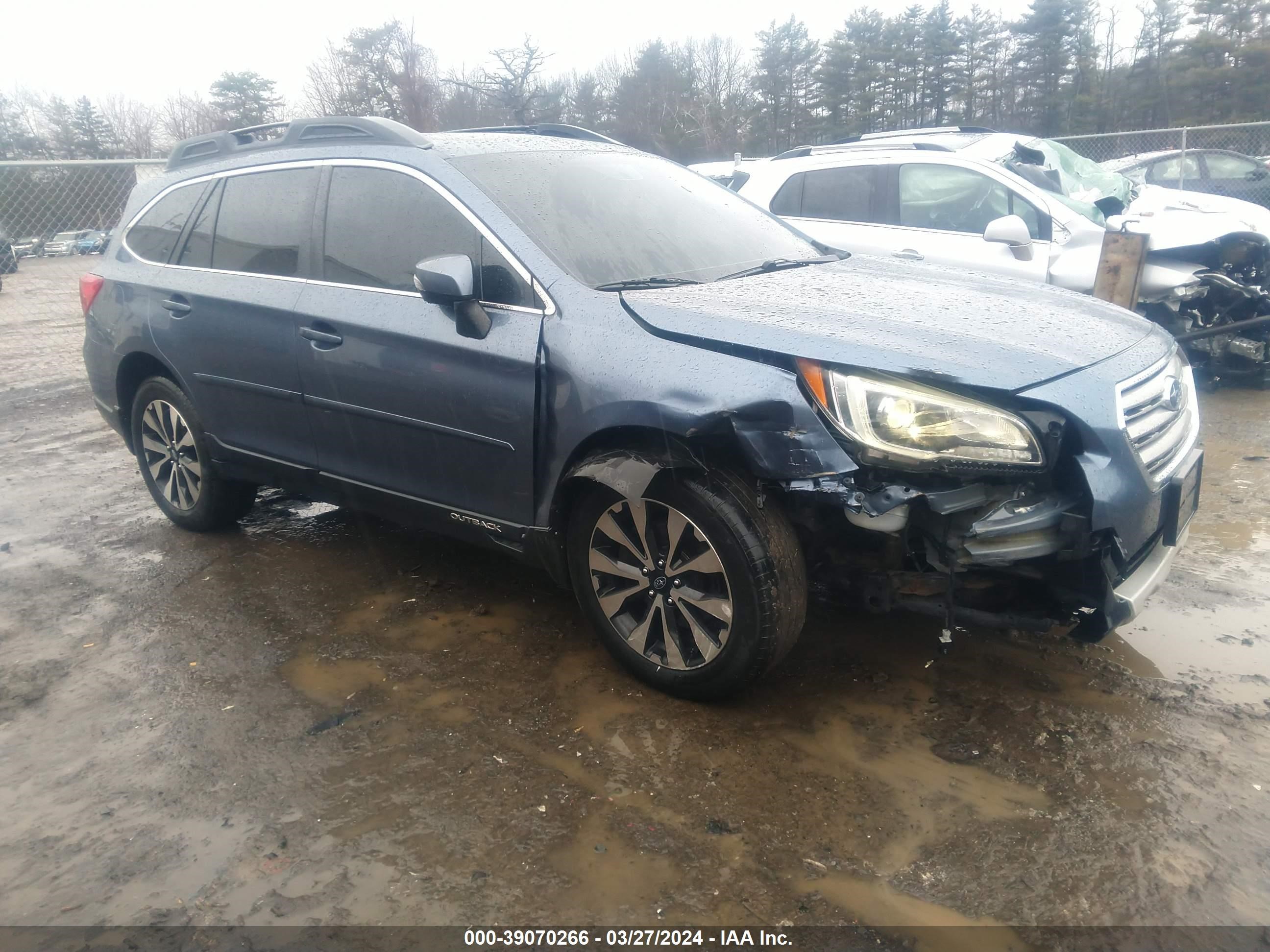 subaru outback 2016 4s4bsenc4g3312572