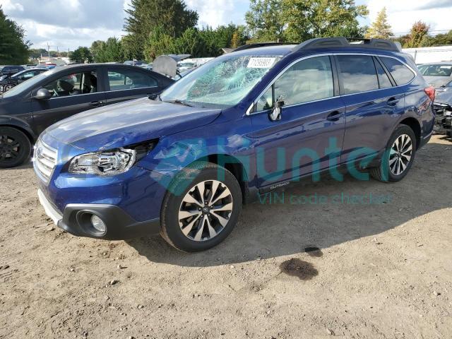 subaru outback 3. 2017 4s4bsenc4h3382994