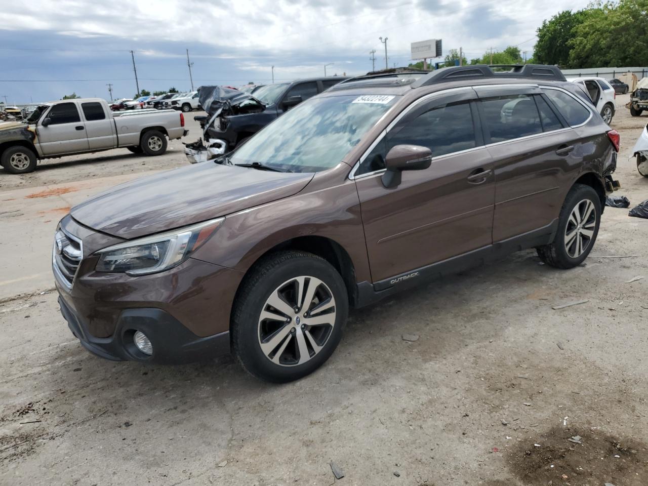 subaru outback 2019 4s4bsenc4k3297158