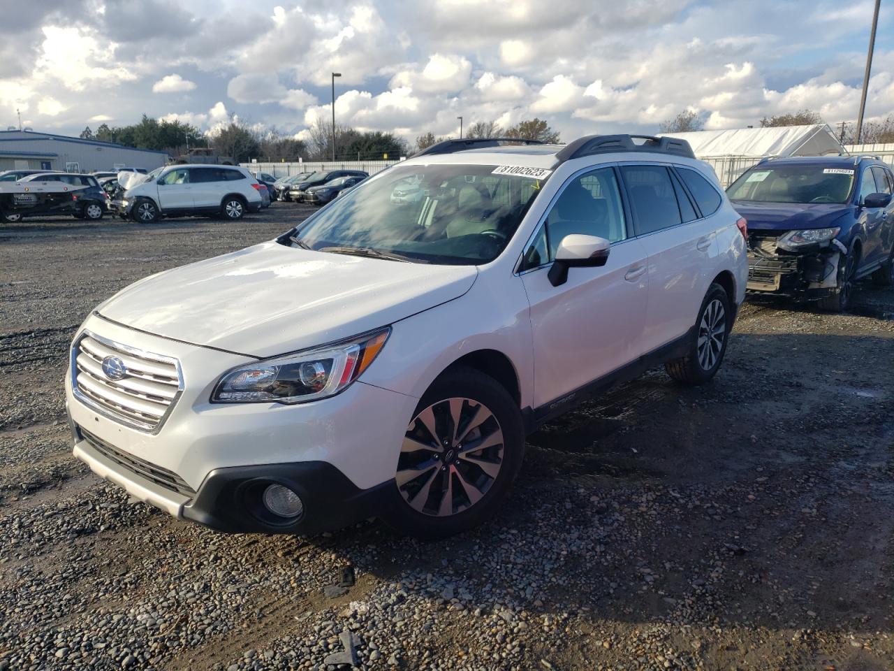 subaru outback 2017 4s4bsenc7h3321607