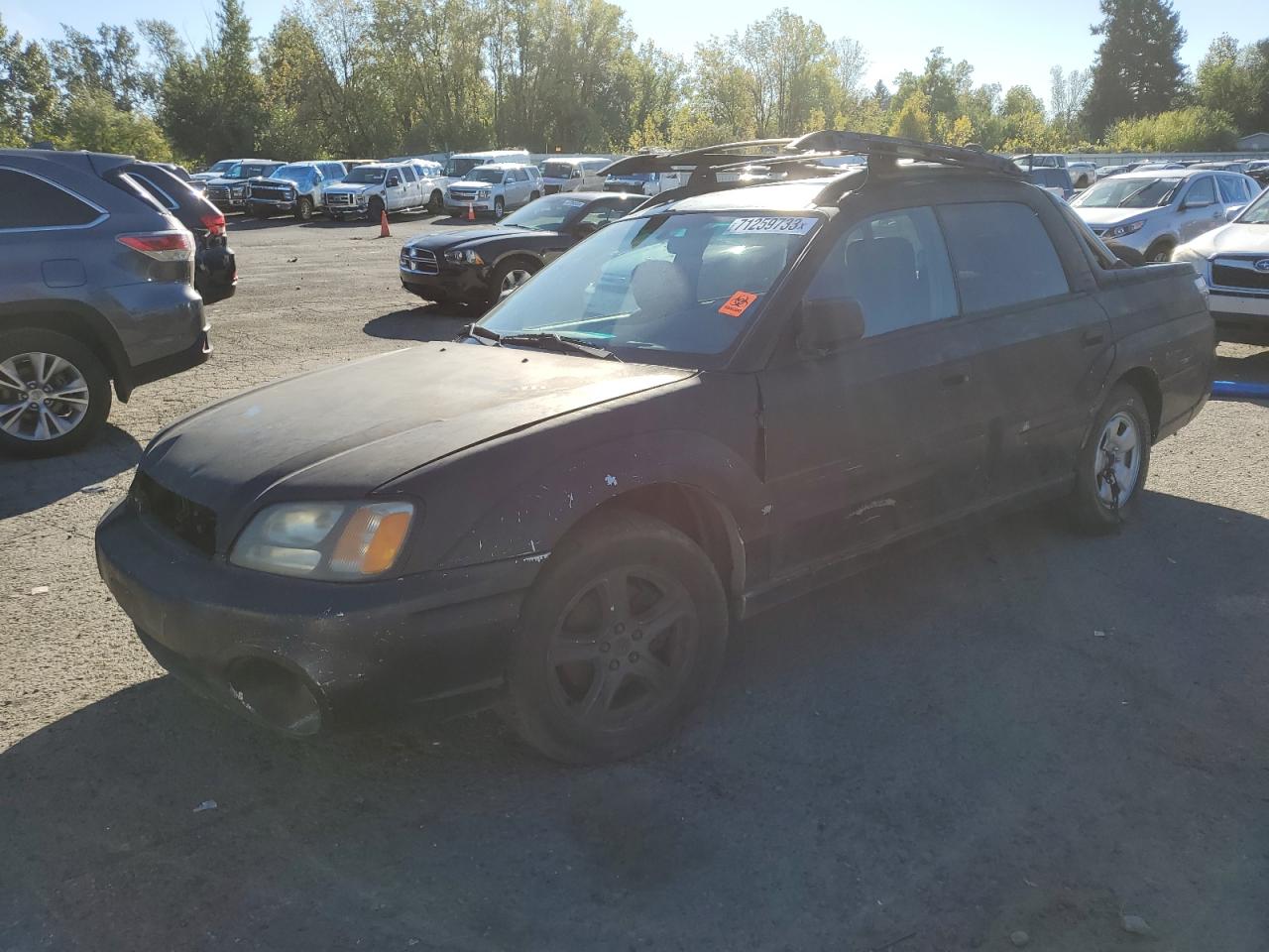 subaru baja 2003 4s4bt61c537101196